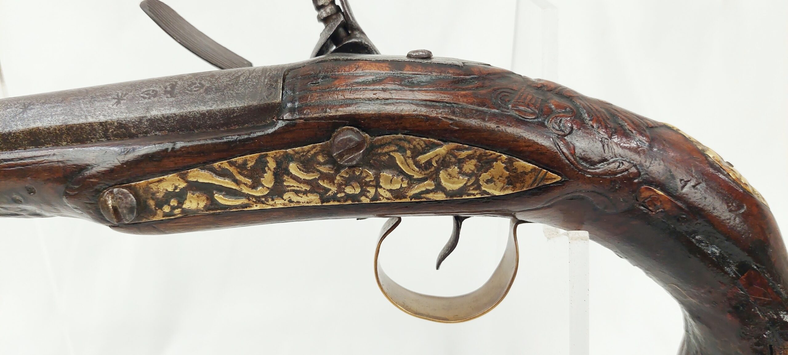Mid 19th Century Ottoman / Balkan Flintlock Holster Pistol - Image 6