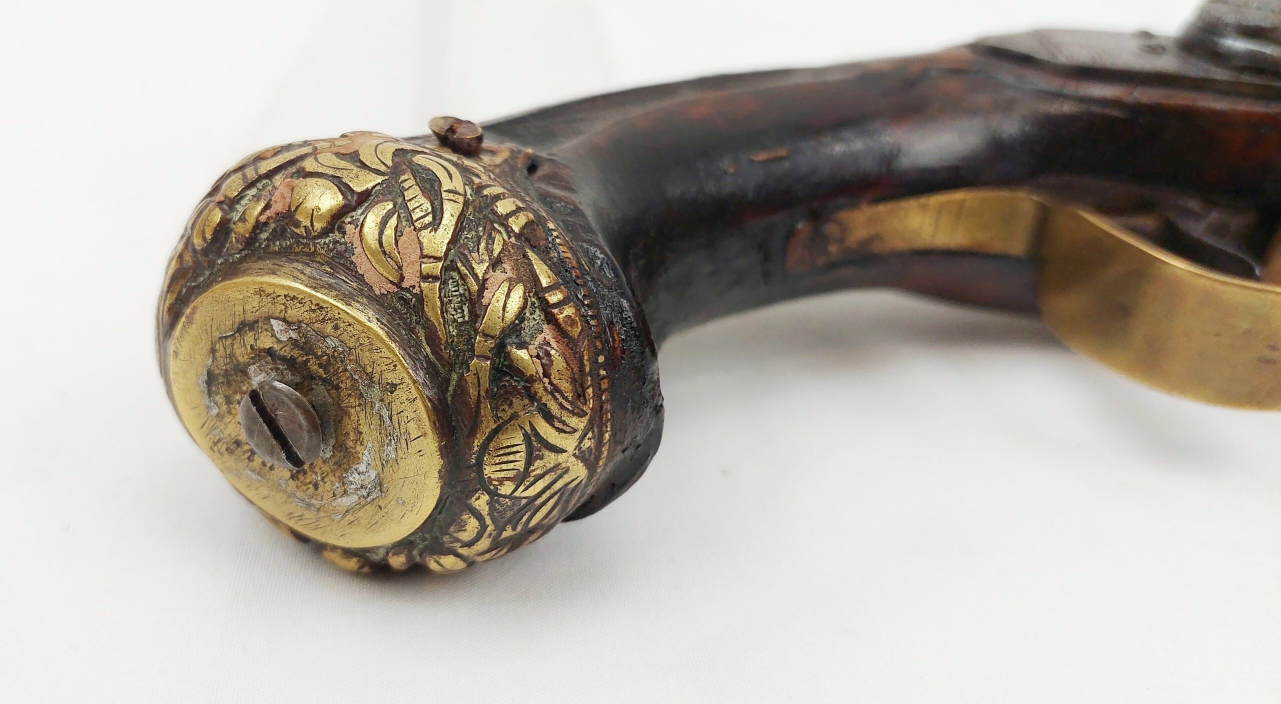 Mid 19th Century Ottoman / Balkan Flintlock Holster Pistol - Image 11