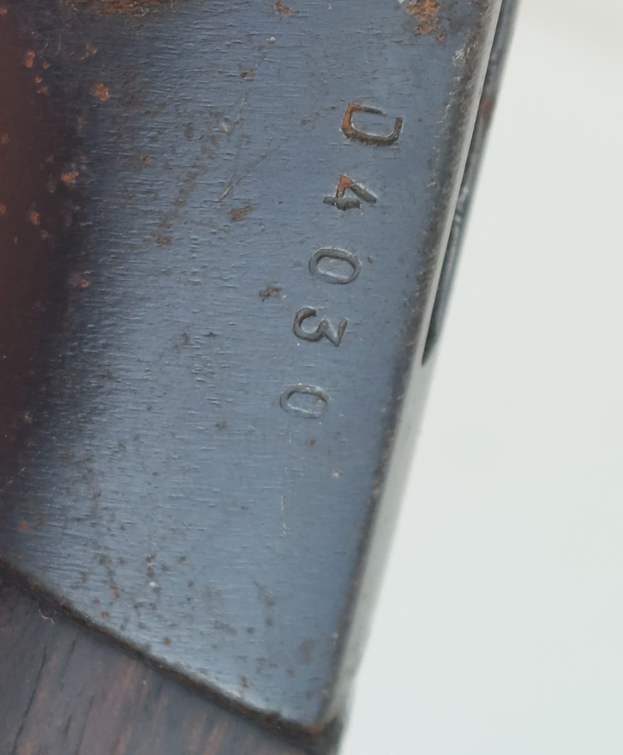 Portuguese M1904 Sword Bayonet and Scabbard by Simson & Co, Suhl - Image 10