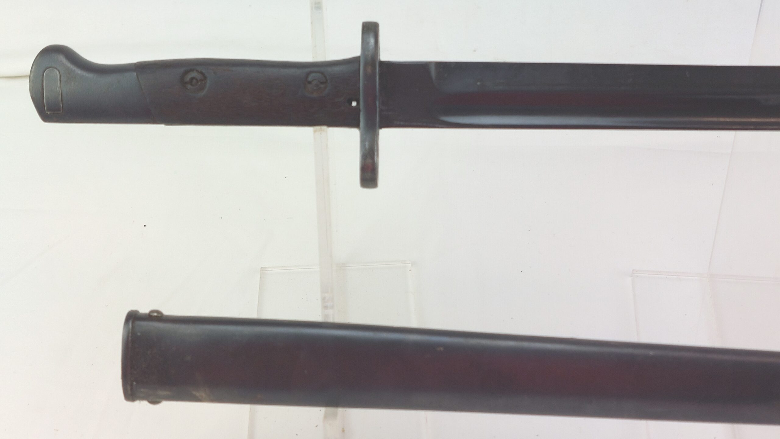 Portuguese M1904 Sword Bayonet and Scabbard by Simson & Co, Suhl - Image 2