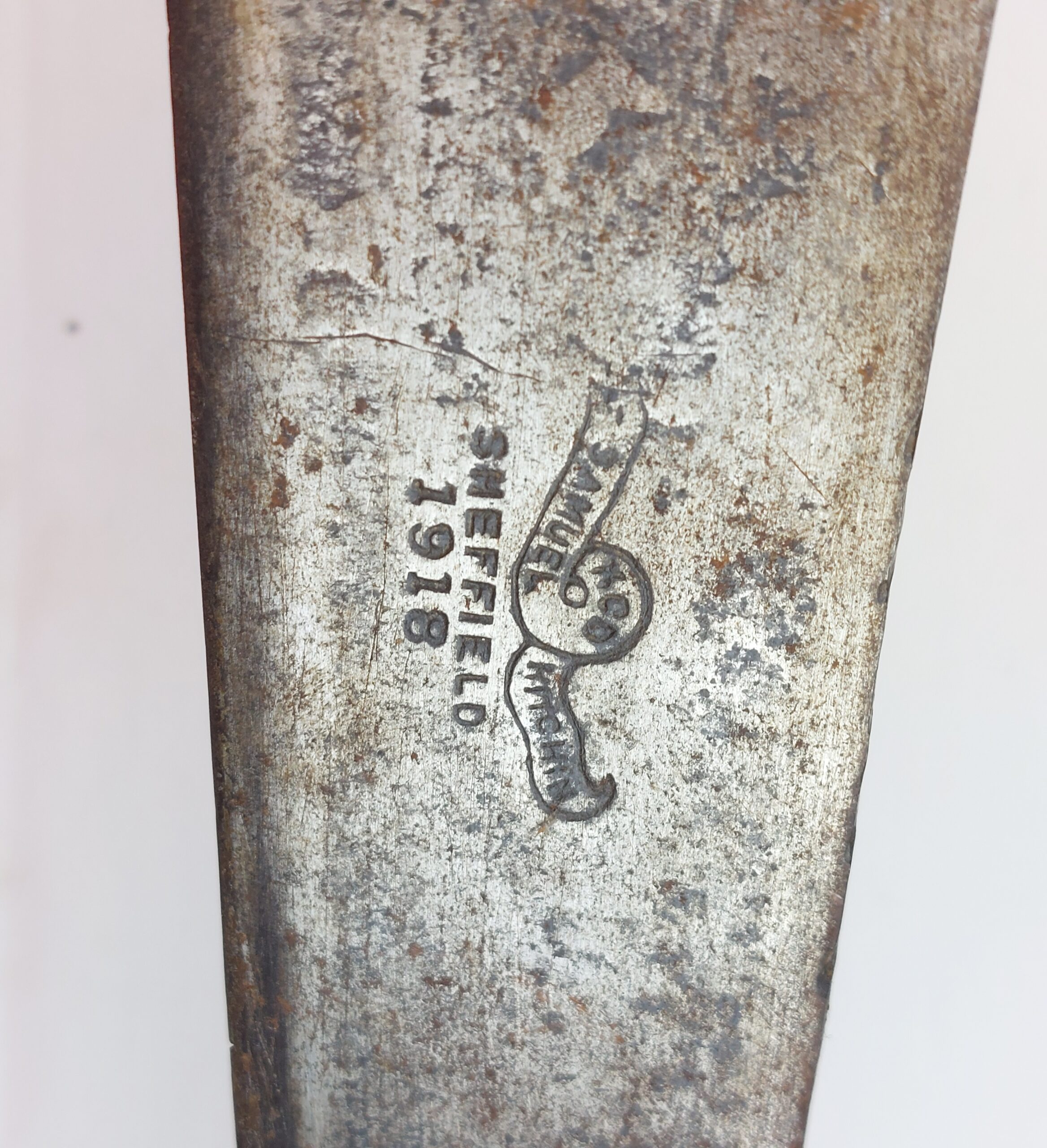 Rare WW1, 1918 British Army Machete by Samuel Kitchin of Sheffield - Image 10