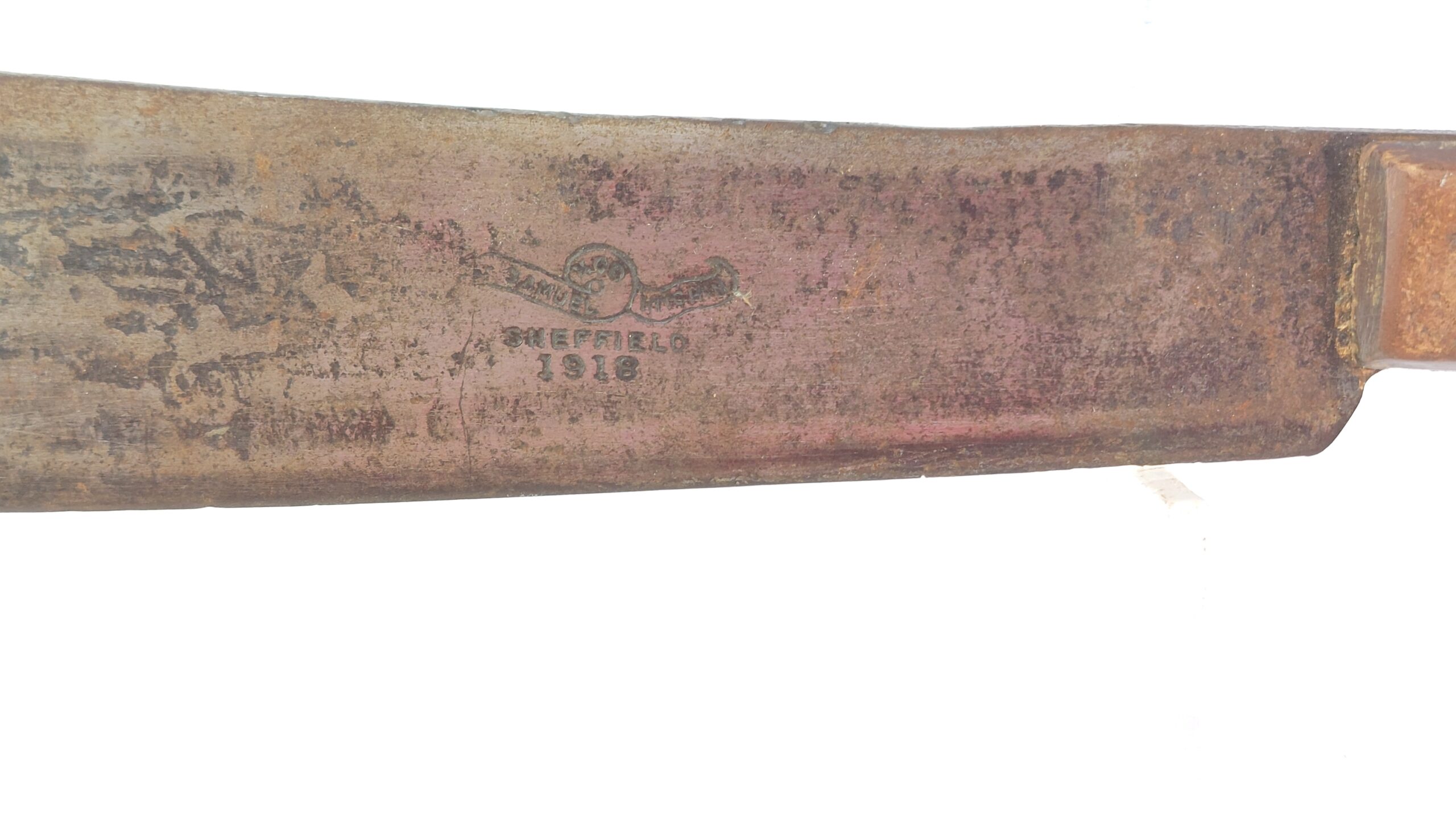 Rare WW1, 1918 British Army Machete by Samuel Kitchin of Sheffield - Image 4