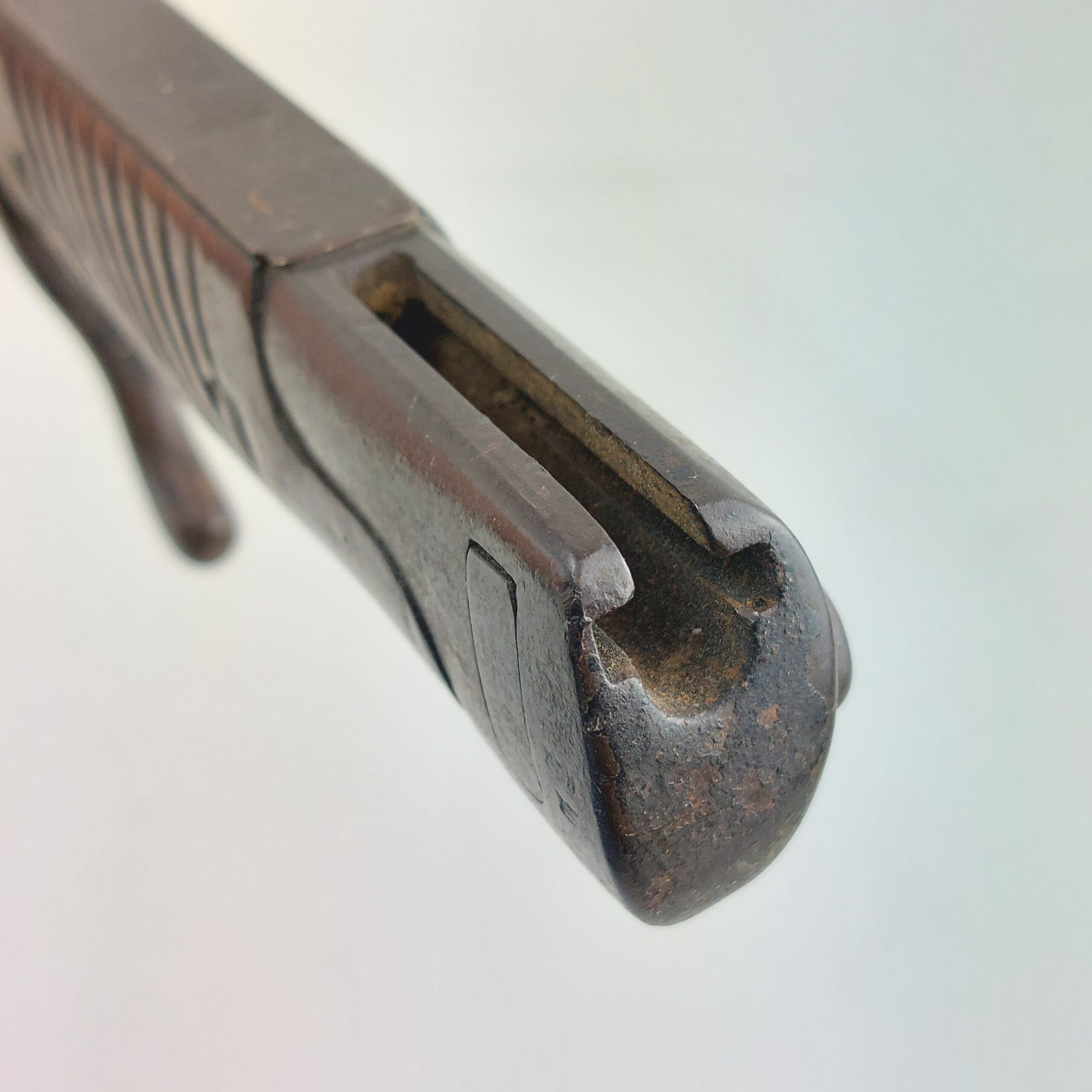 Rare WW1 German Butchers Bayonet by CITO, c1915, with Metal Scabbard - Image 11