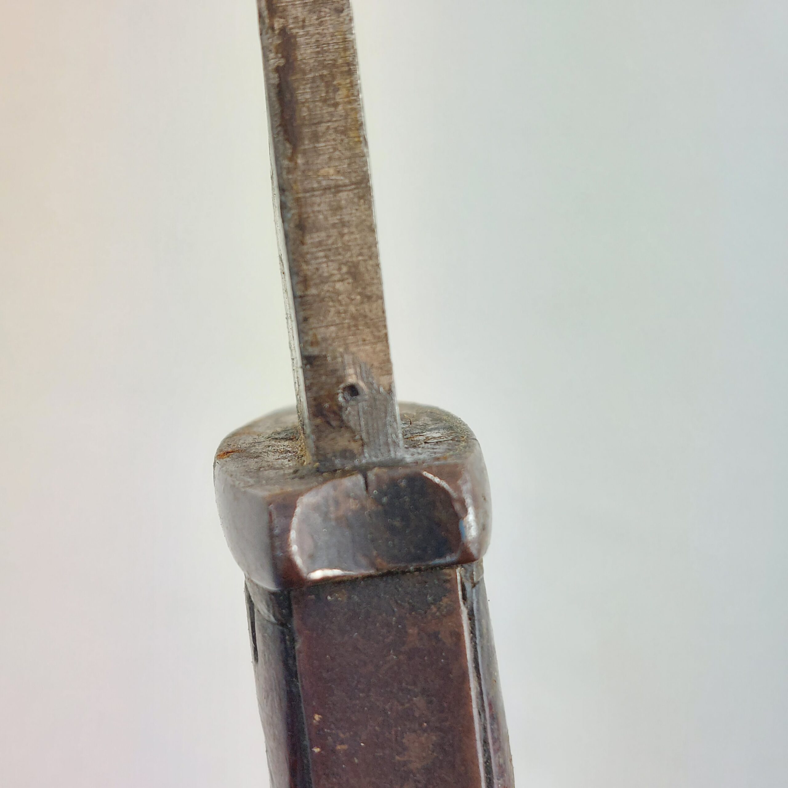 Rare WW1 German Butchers Bayonet by CITO, c1915, with Metal Scabbard - Image 12