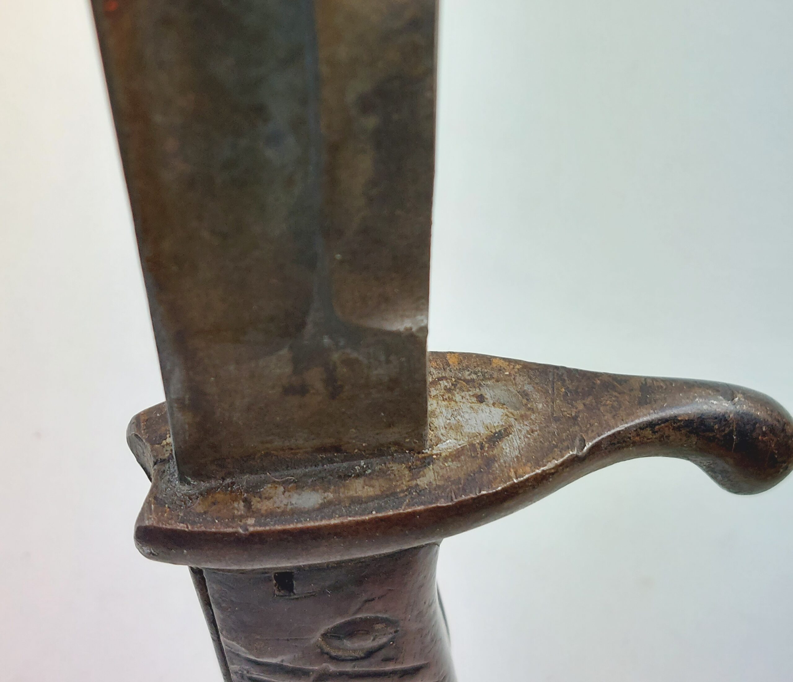 Rare WW1 German Butchers Bayonet by CITO, c1915, with Metal Scabbard - Image 15