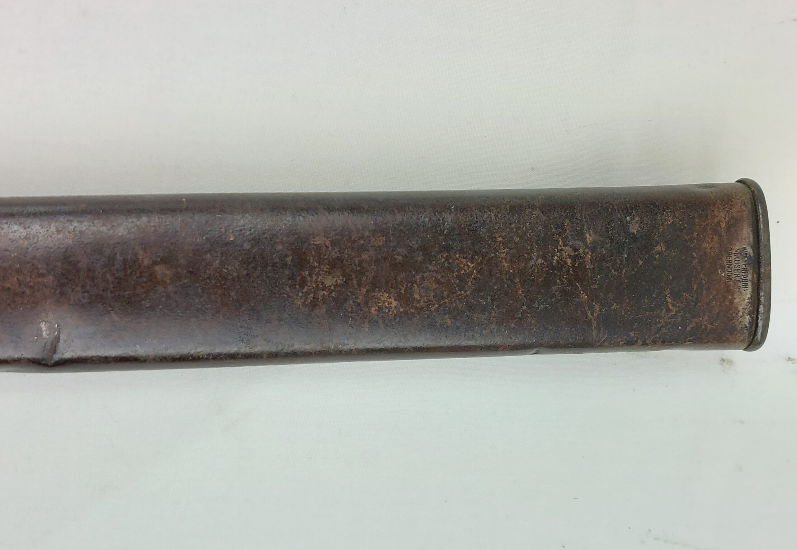 Rare WW1 German Butchers Bayonet by CITO, c1915, with Metal Scabbard - Image 23