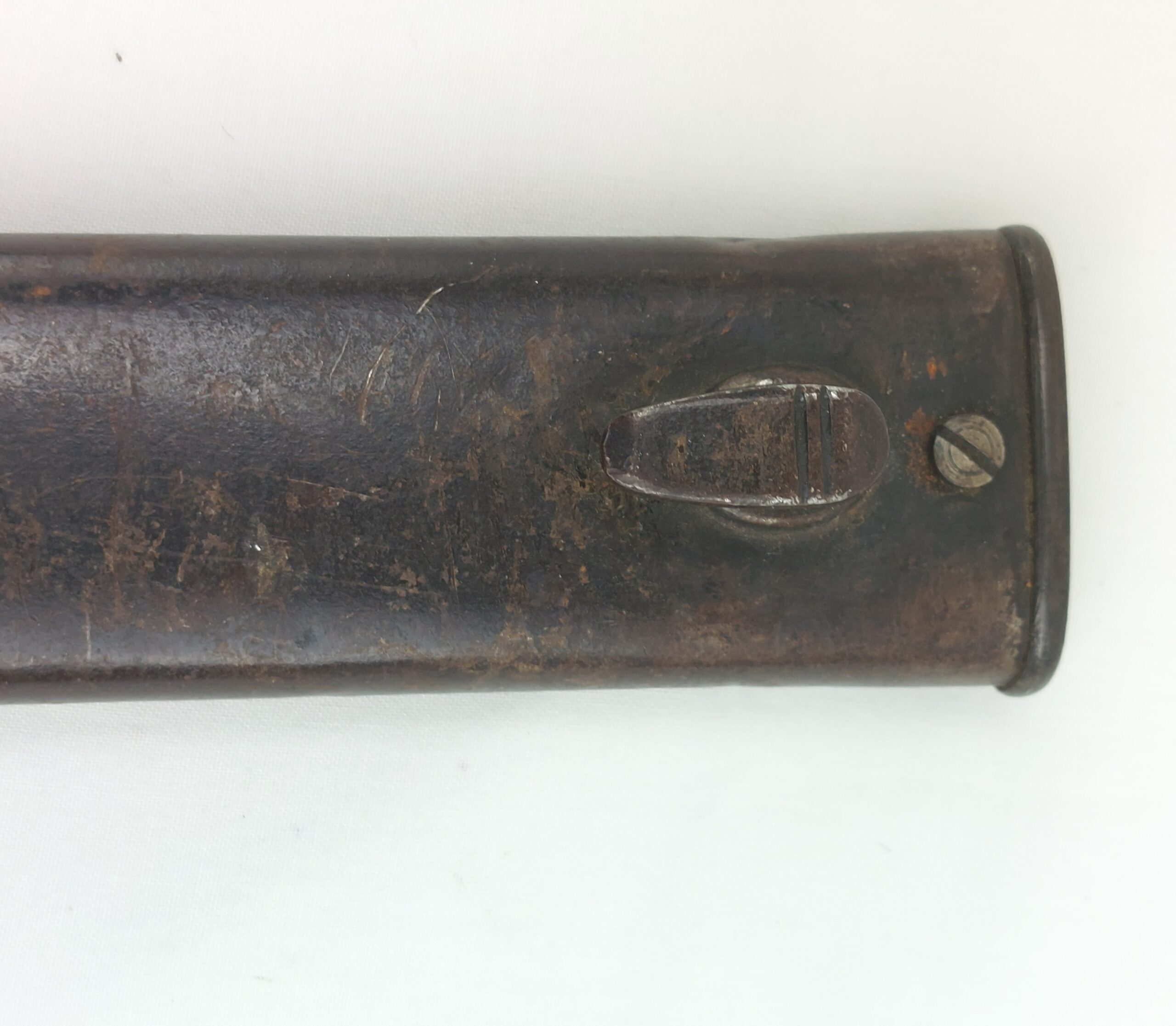 Rare WW1 German Butchers Bayonet by CITO, c1915, with Metal Scabbard - Image 25