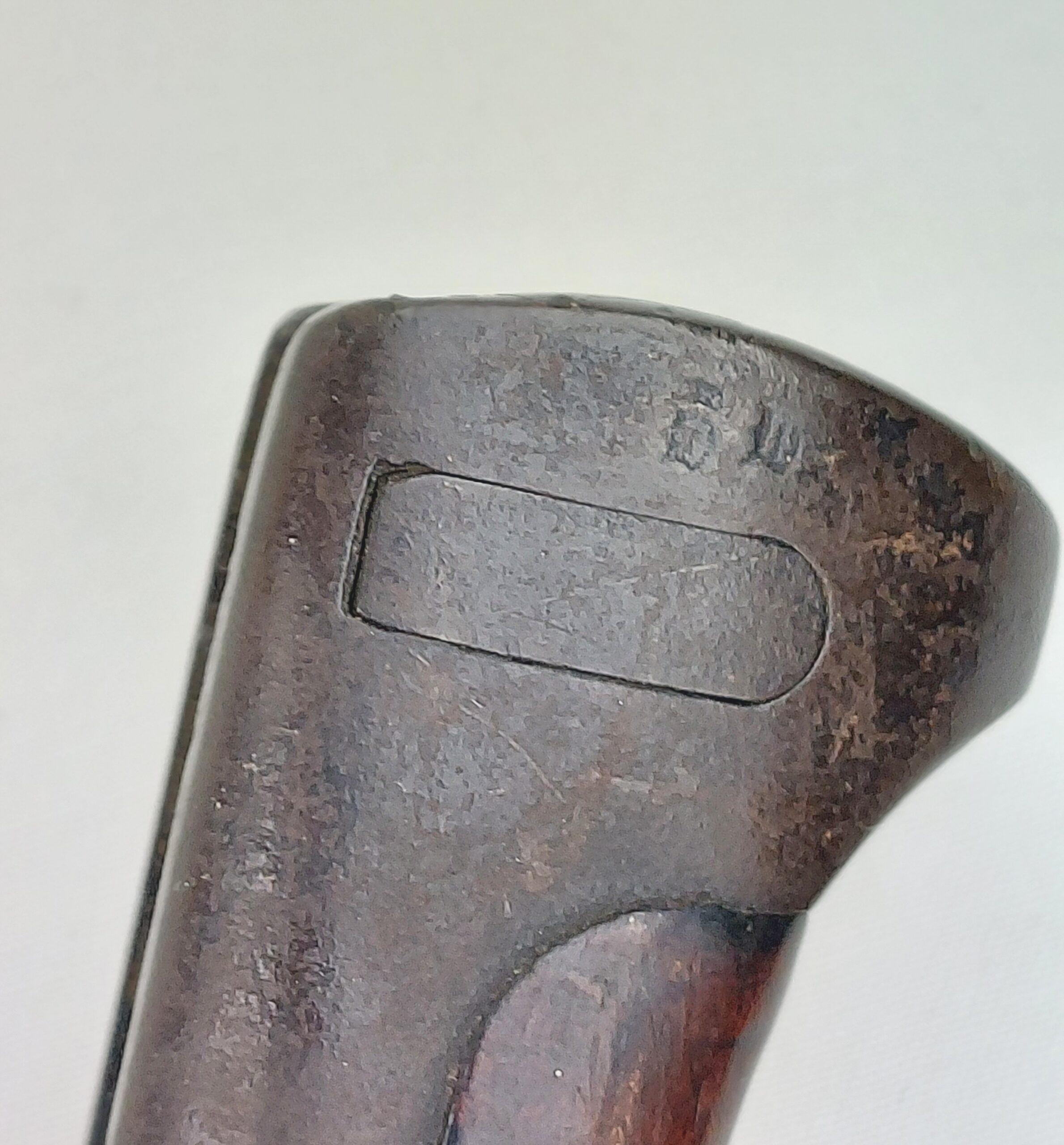 Rare WW1 German Butchers Bayonet by CITO, c1915, with Metal Scabbard - Image 8