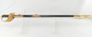 Royal Navy Warrant Officers 1827 Pattern Sword and Scabbard, by Pooley of London