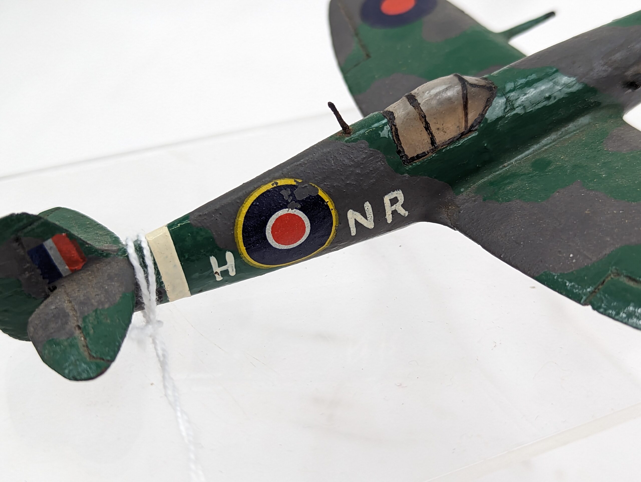 Scale Model of a Supermarine Spitfire Mk XIV Griffon Airplane D Type - Image 6