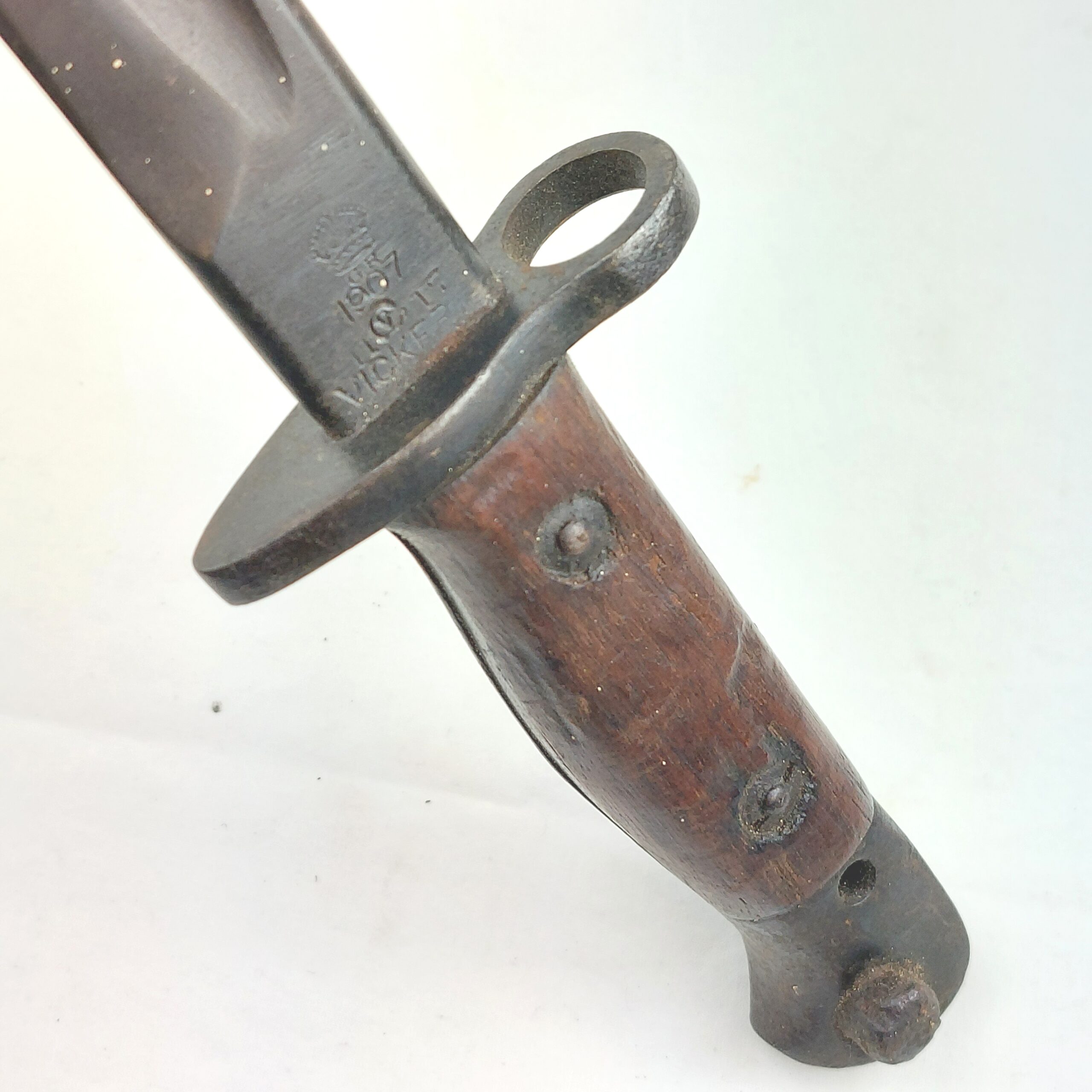 Shortened British 1907 Pattern Bayonet by Vickers dated 1917 - Image 11