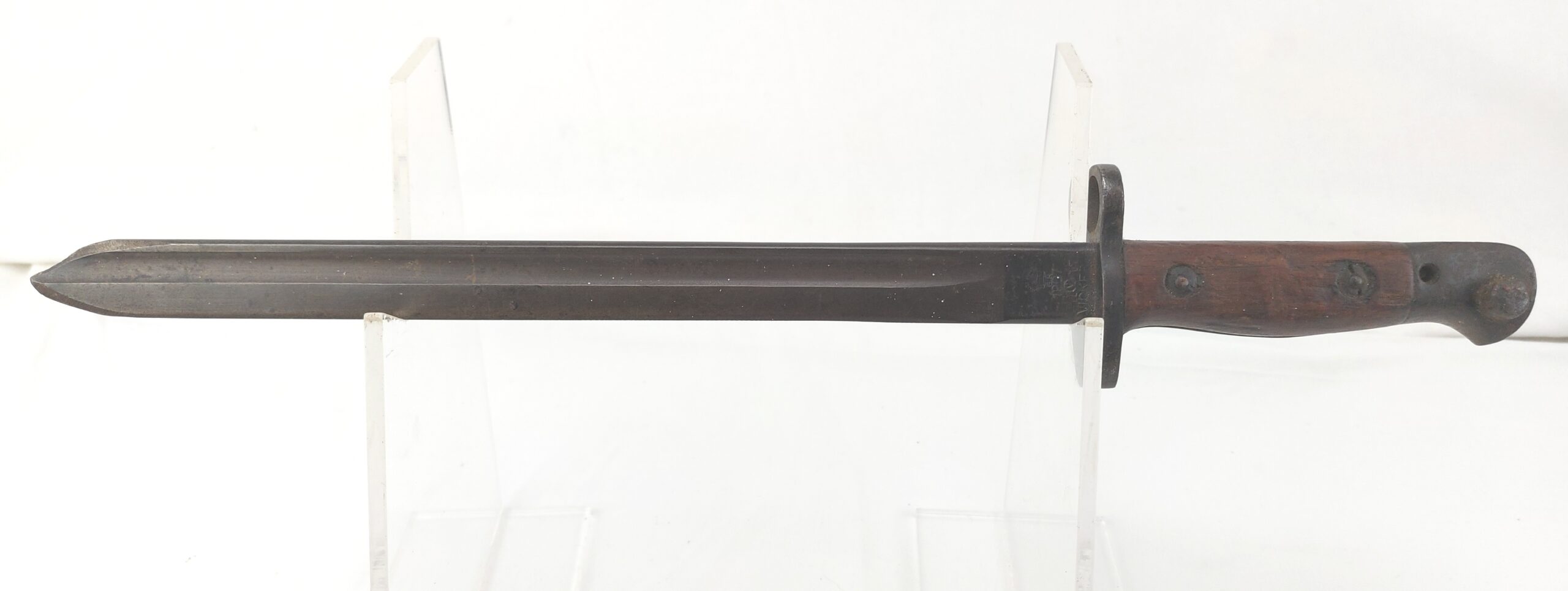 Shortened British 1907 Pattern Bayonet by Vickers dated 1917 - Image 5