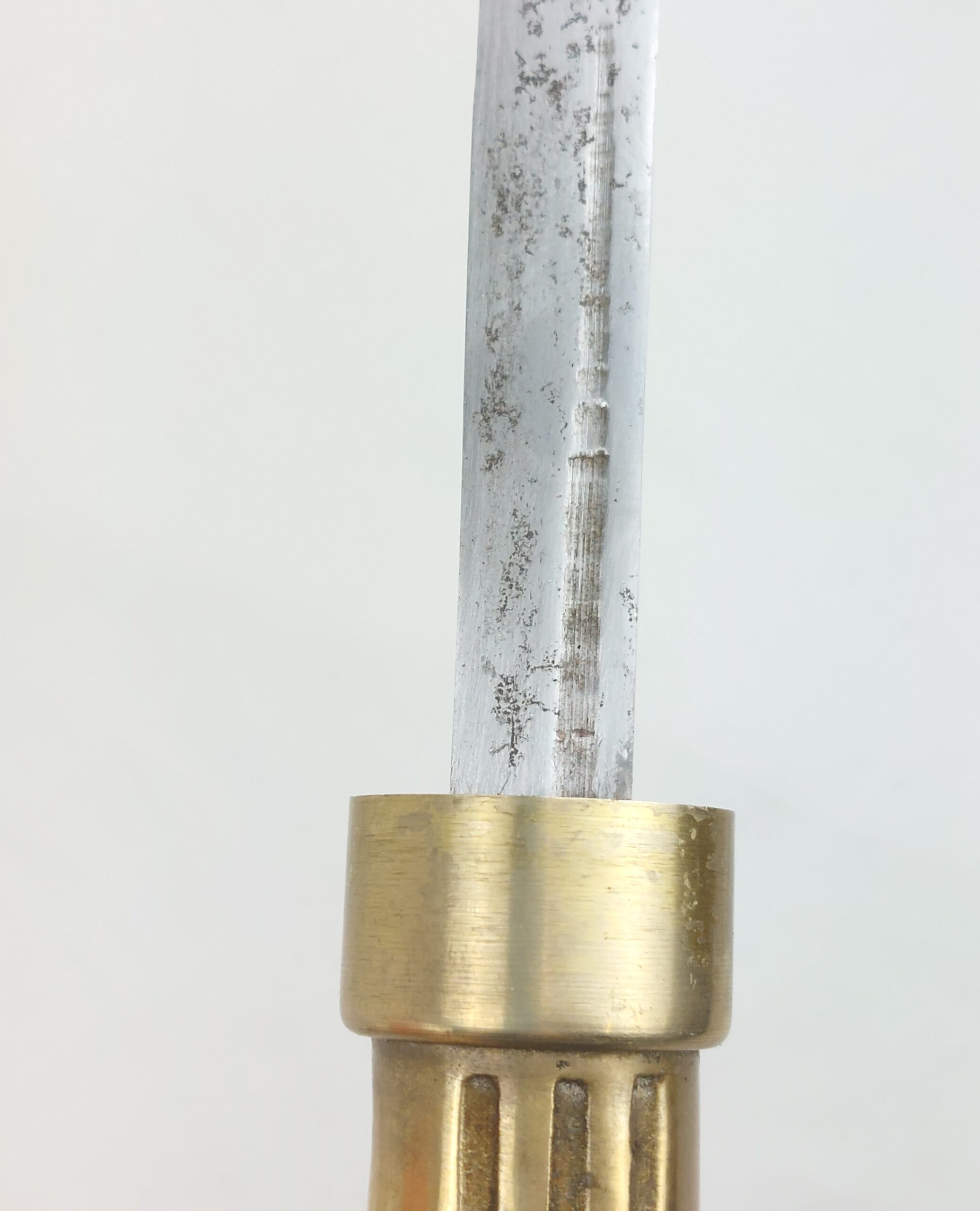 Unusual, Brass Horse Headed, Collapsible, Black Sword Stick with Hidden Blade - Image 12