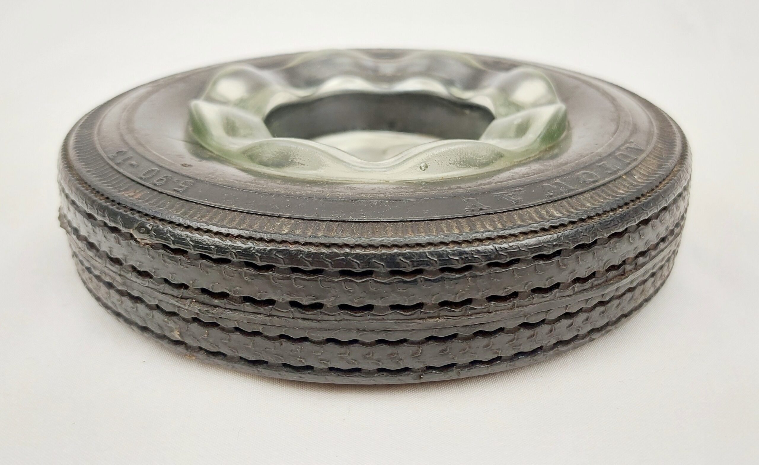 Vintage India Autoway Car Tyre Ashtray - Image 2