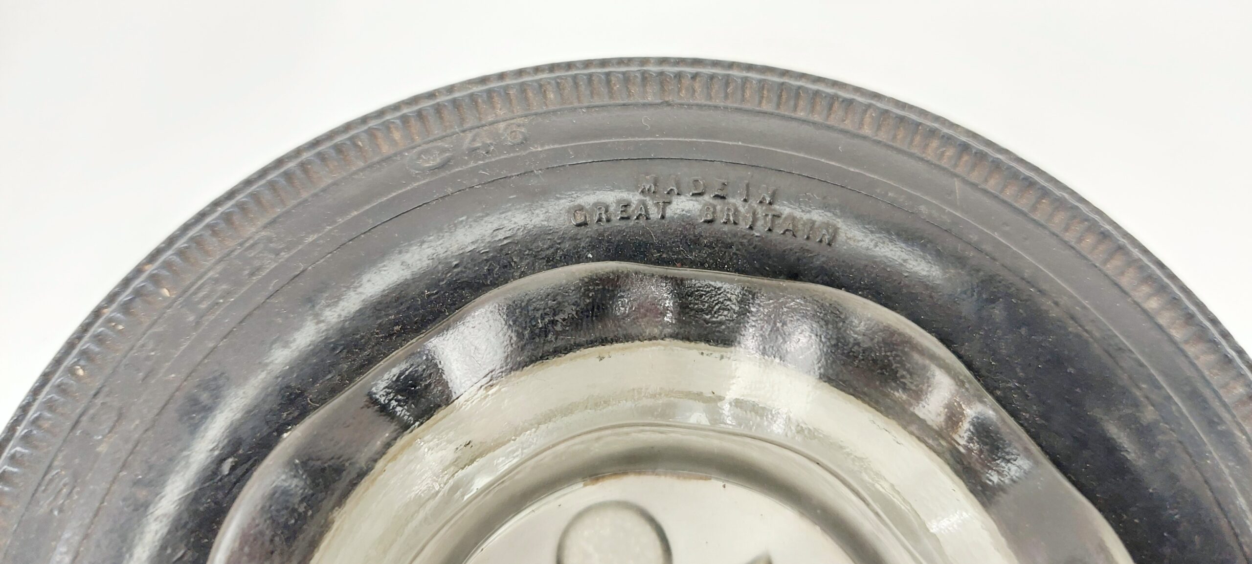 Vintage India Autoway Car Tyre Ashtray - Image 5