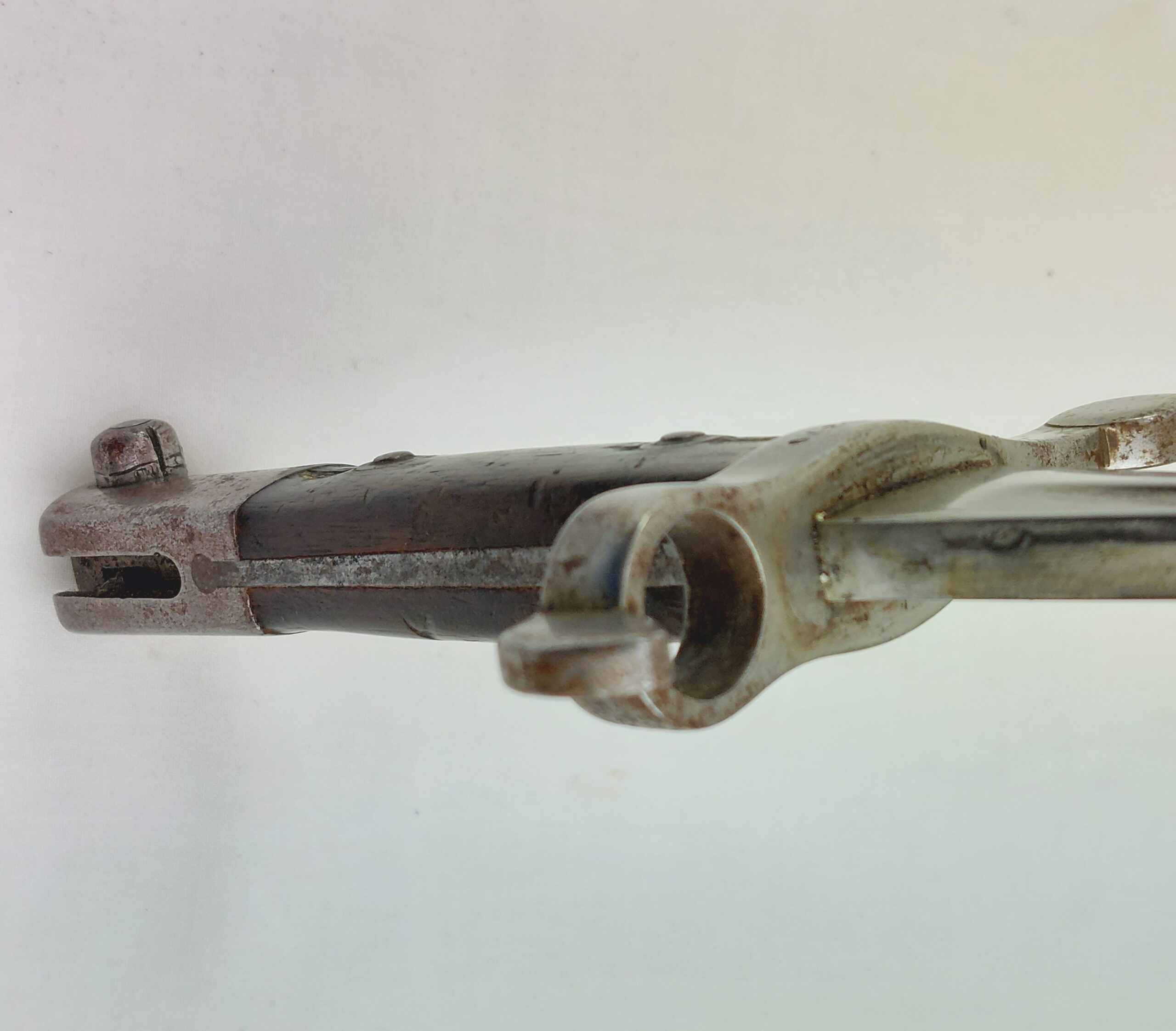 Rare: WW1, Portuguese M1885 Guedes/Kropatshek Yataghan Bayonet and Metal Scabbard - Image 16