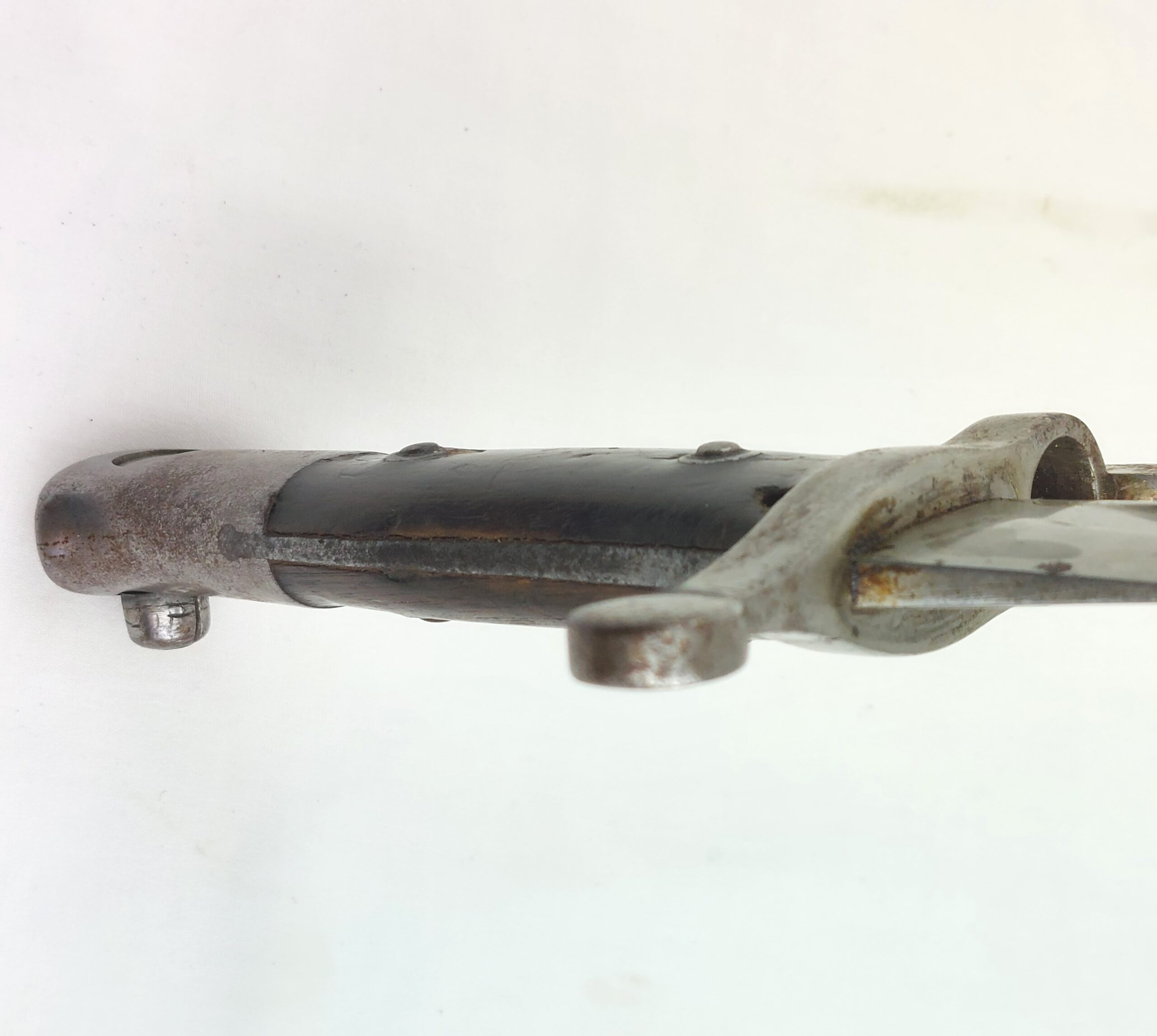 Rare: WW1, Portuguese M1885 Guedes/Kropatshek Yataghan Bayonet and Metal Scabbard - Image 18