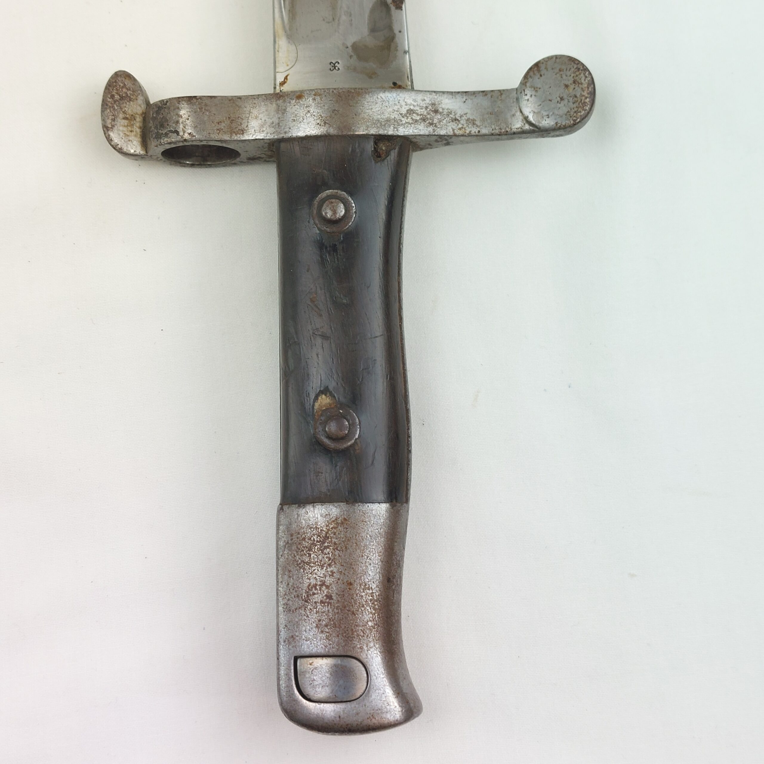 Rare: WW1, Portuguese M1885 Guedes/Kropatshek Yataghan Bayonet and Metal Scabbard - Image 22