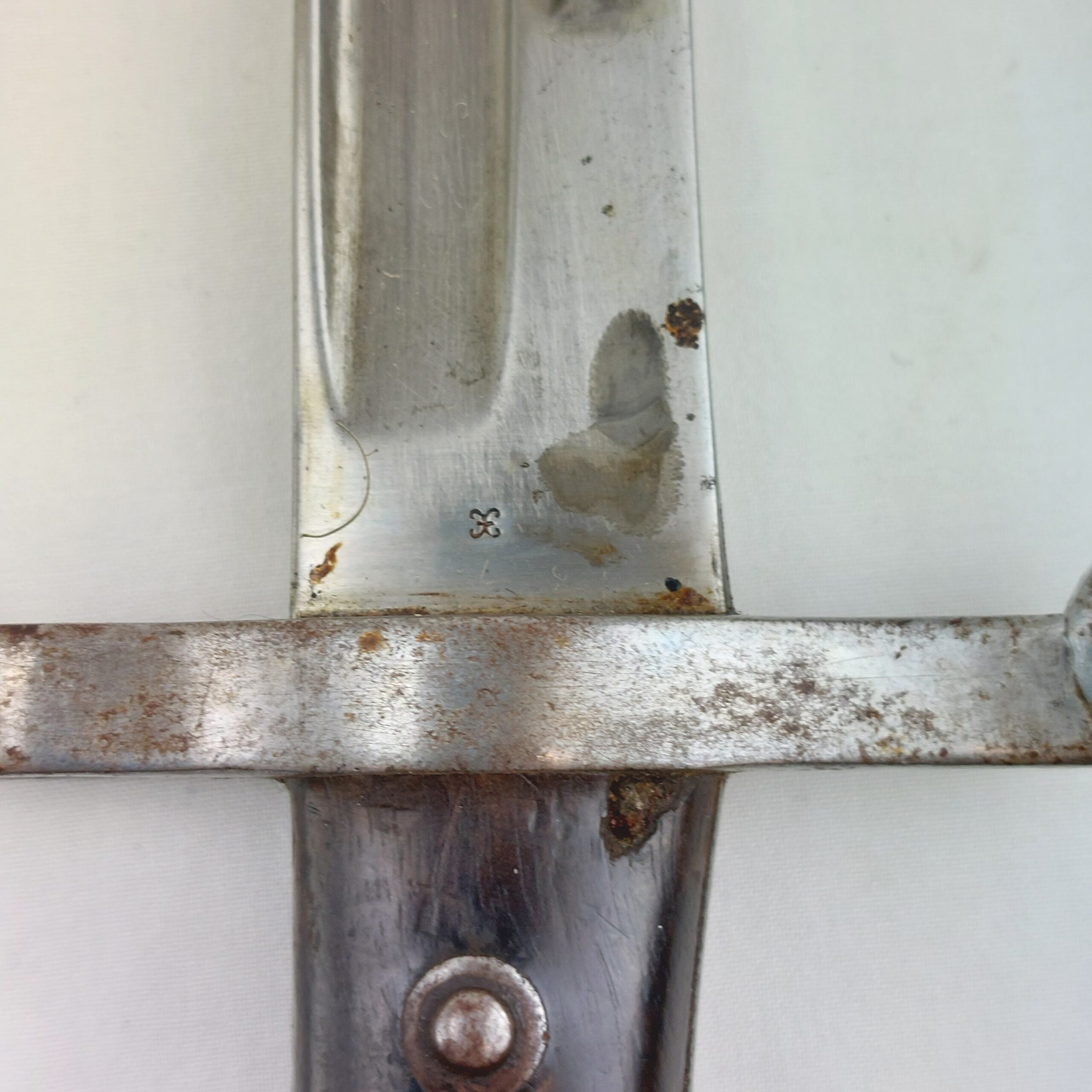 Rare: WW1, Portuguese M1885 Guedes/Kropatshek Yataghan Bayonet and Metal Scabbard - Image 23