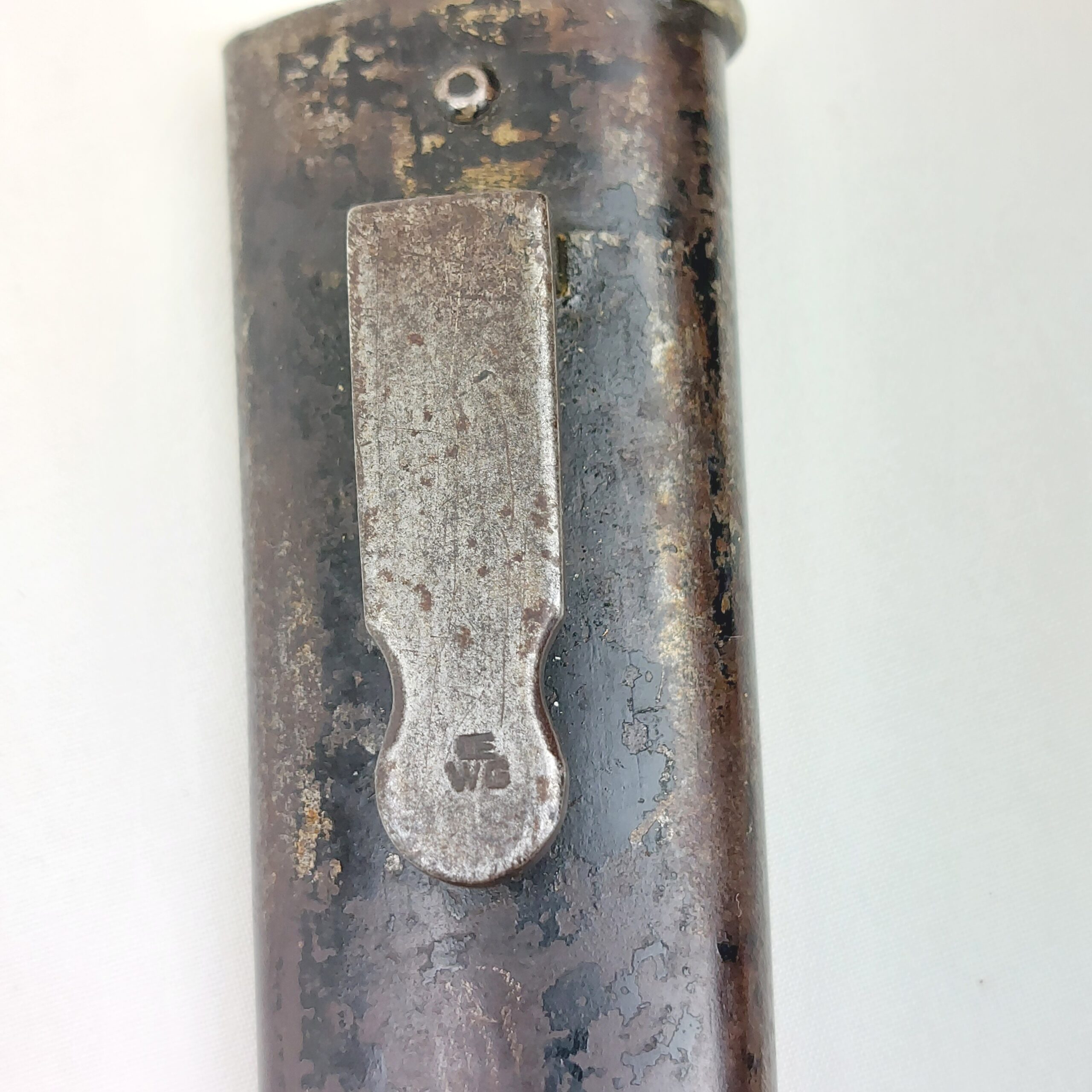 Rare: WW1, Portuguese M1885 Guedes/Kropatshek Yataghan Bayonet and Metal Scabbard - Image 28