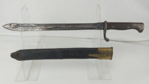 1918 German Former Sawback Butchers Bayonet & Scabbard