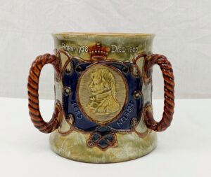 1905 Royal Doulton Lord Nelson Battle Of Trafalgar Centenary Tyg