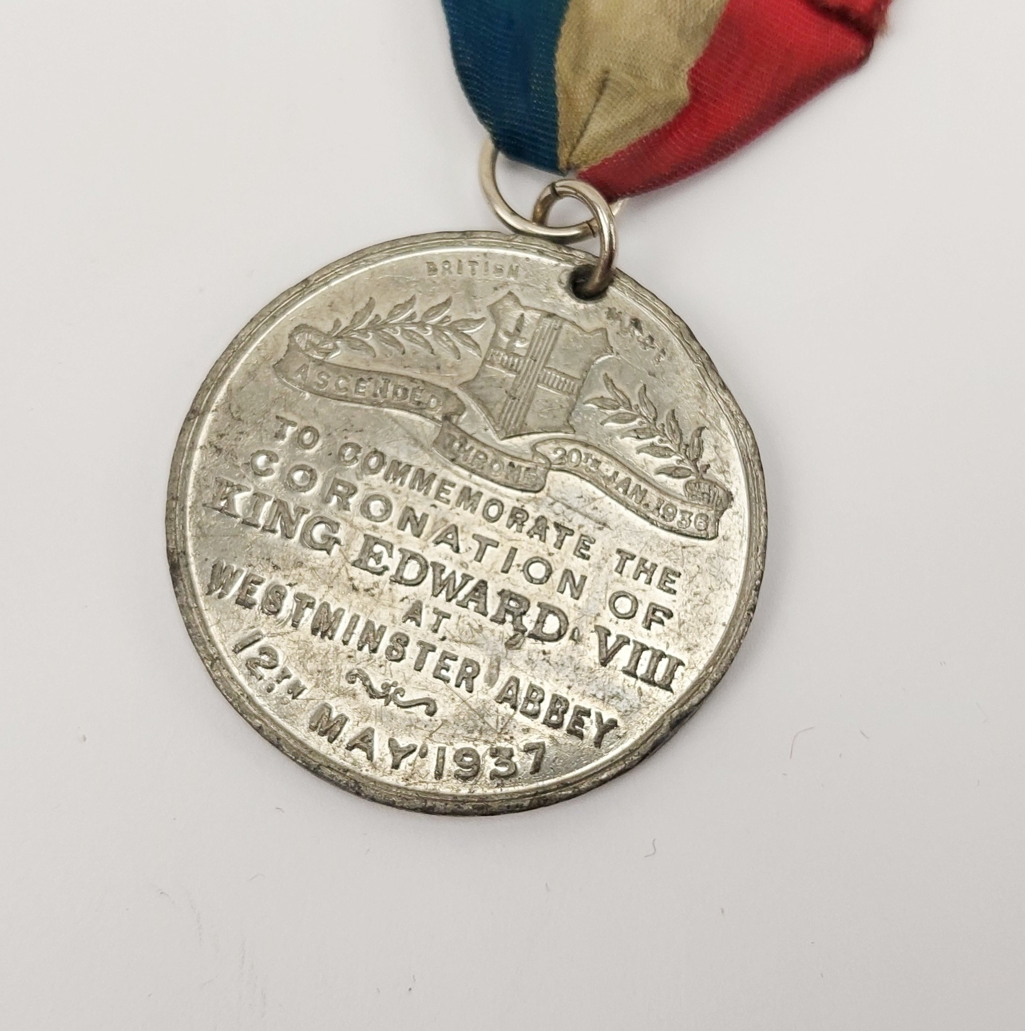 1937 King Edward VIII Coronation Medal - Image 2