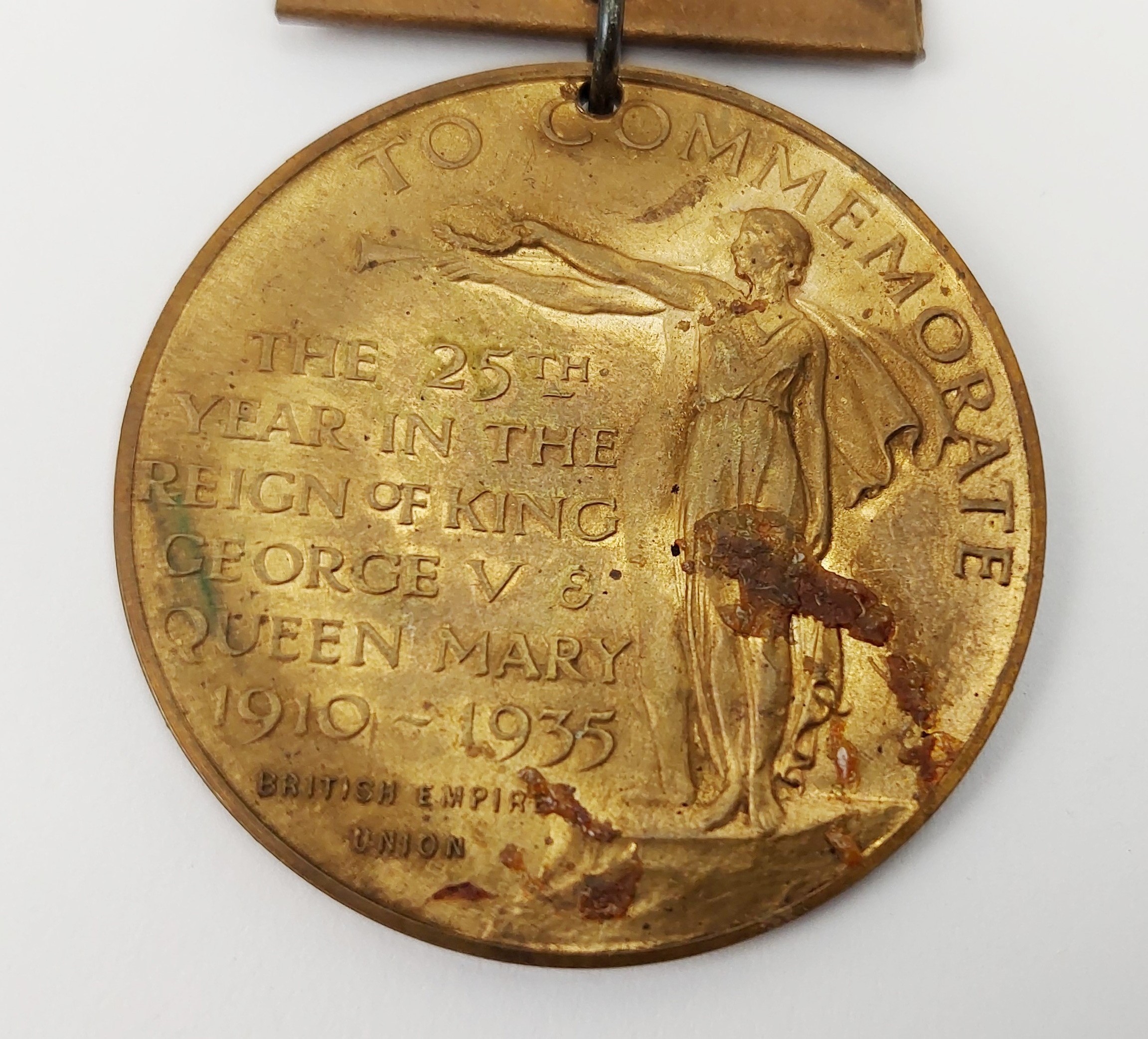 1937 King George V Silver Jubilee Medal #2 - Image 3