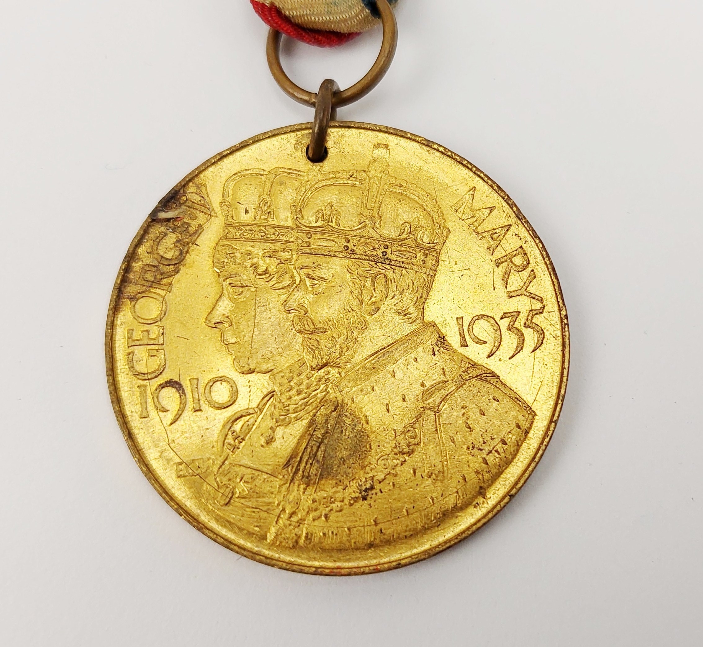 1937 King George V Silver Jubilee Medal #3 - Image 3