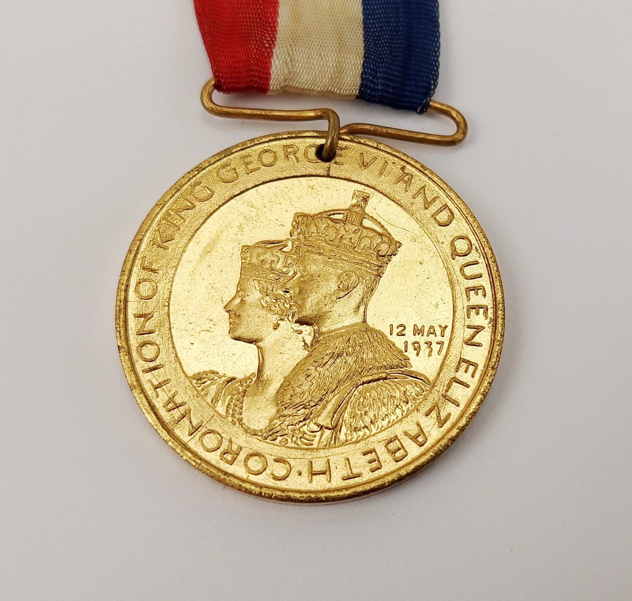 1937 King George VI Coronation Medal #3 - Image 3