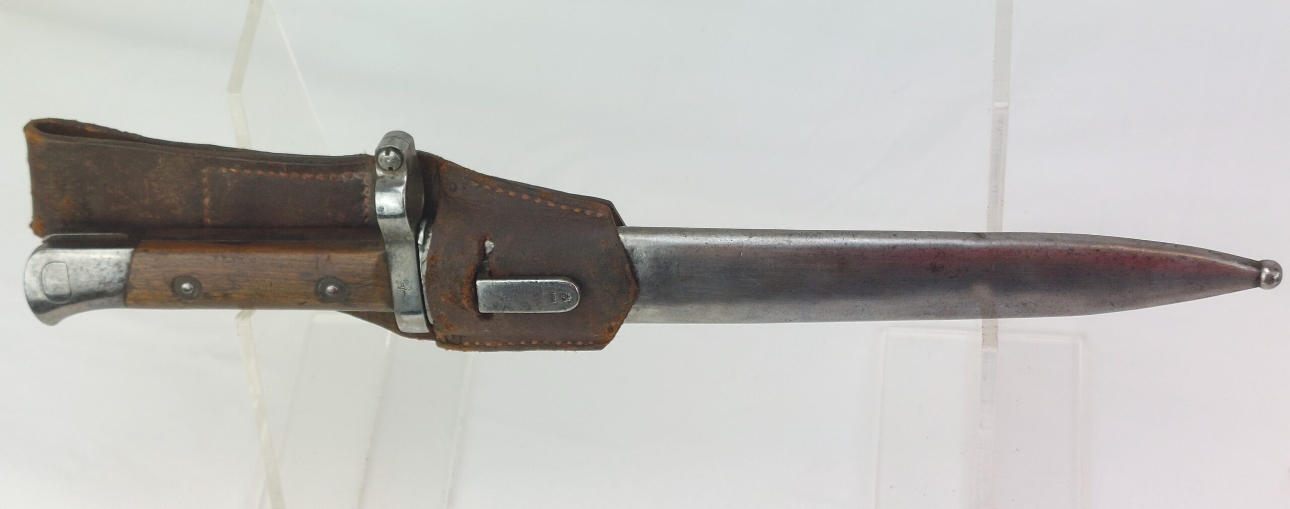 Bulgarian M1888 Bayonet by Avramov & Kovachev and V&N Scabbard and Frog for use with the Mannlicher M1888/90 Rifle - Image 28