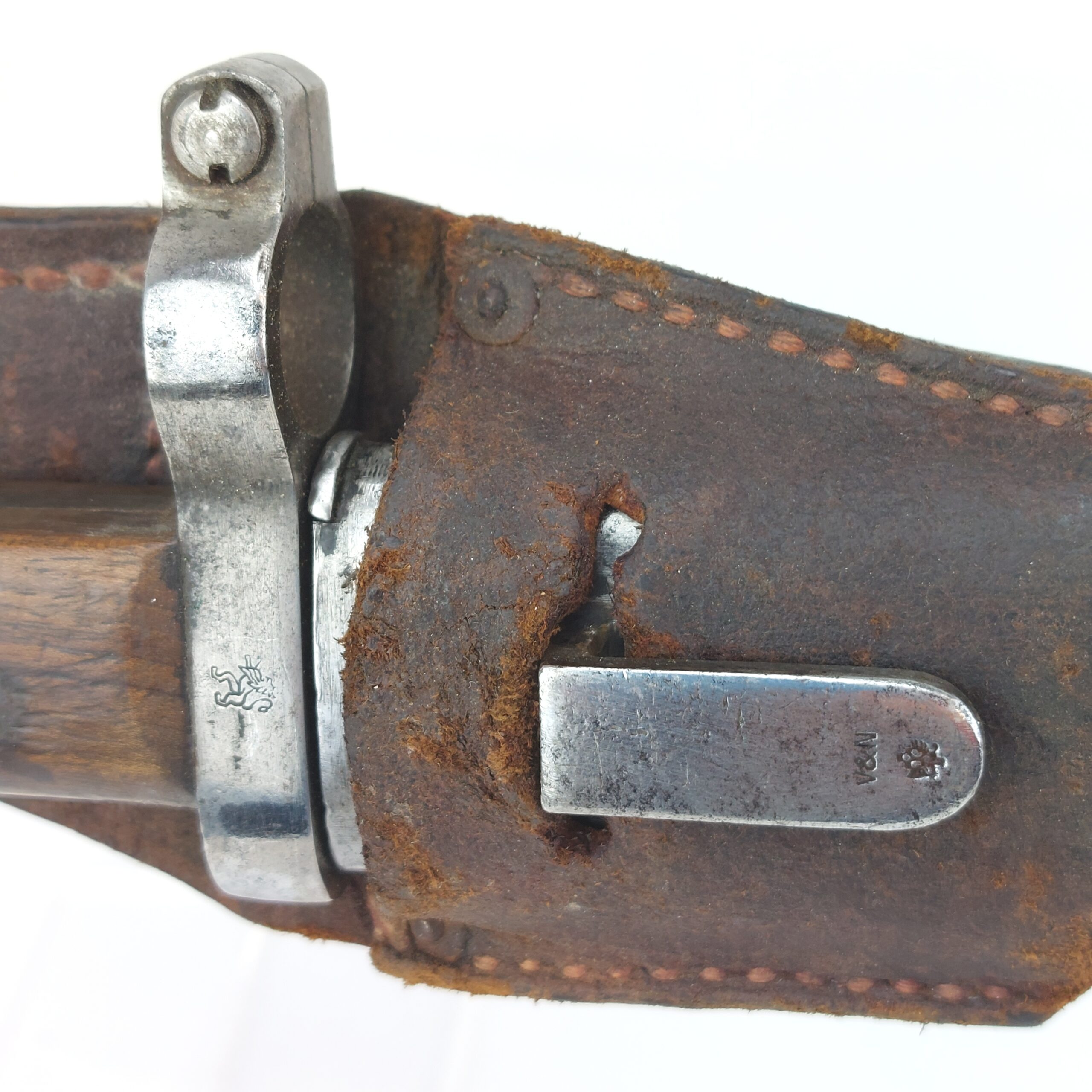 Bulgarian M1888 Bayonet by Avramov & Kovachev and V&N Scabbard and Frog for use with the Mannlicher M1888/90 Rifle - Image 29