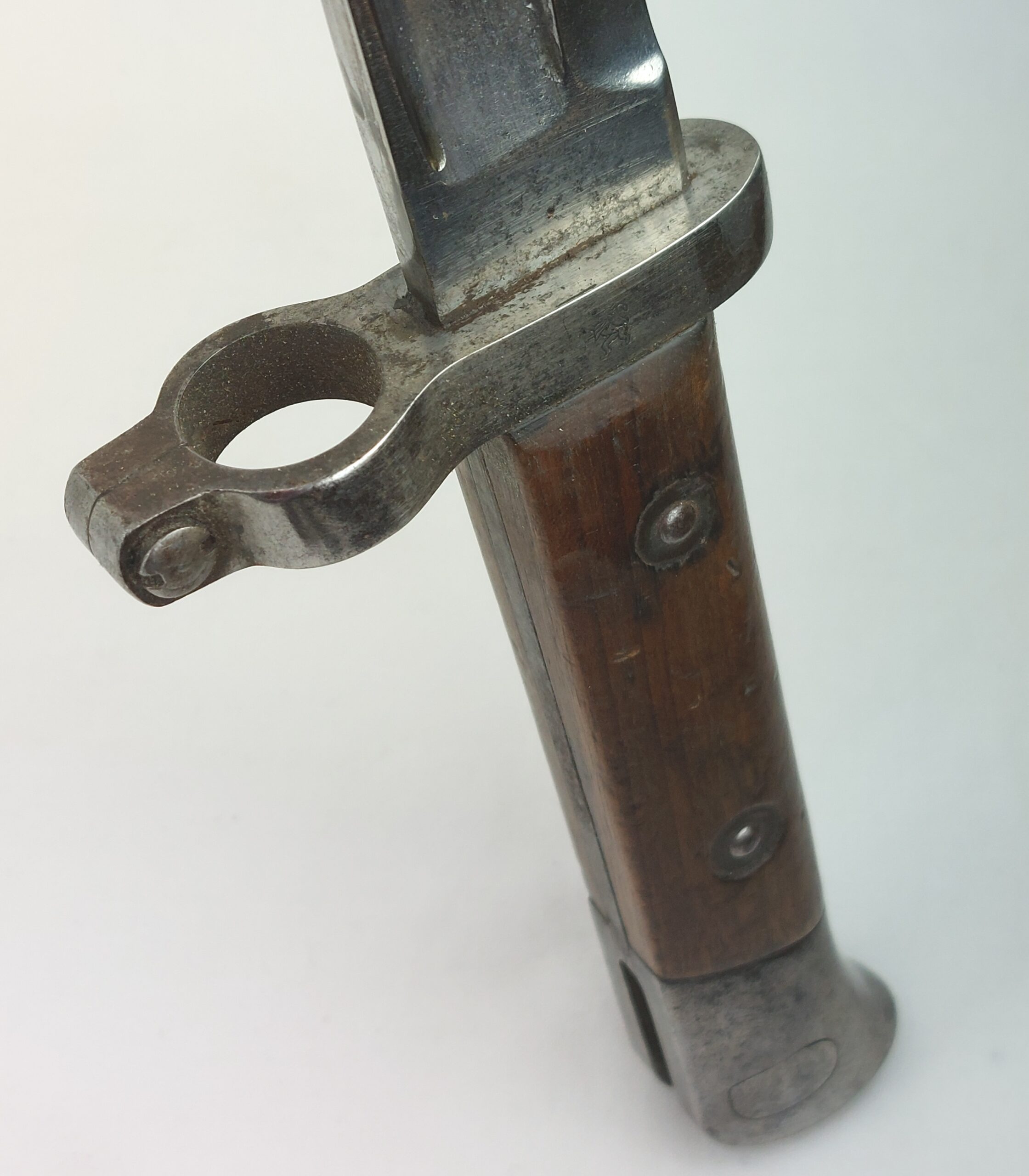 Bulgarian M1888 Bayonet by Avramov & Kovachev and V&N Scabbard and Frog for use with the Mannlicher M1888/90 Rifle - Image 9