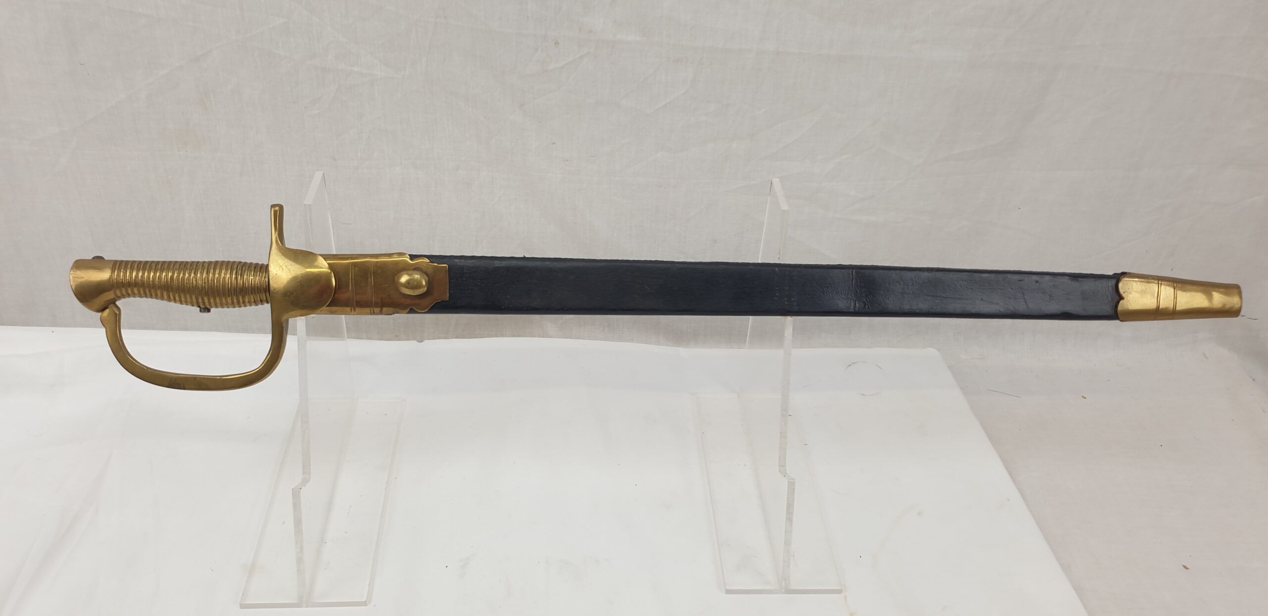 2nd Pattern Baker Rifle Sword Bayonet And Scabbard By Osborn And Gunby - Image 2