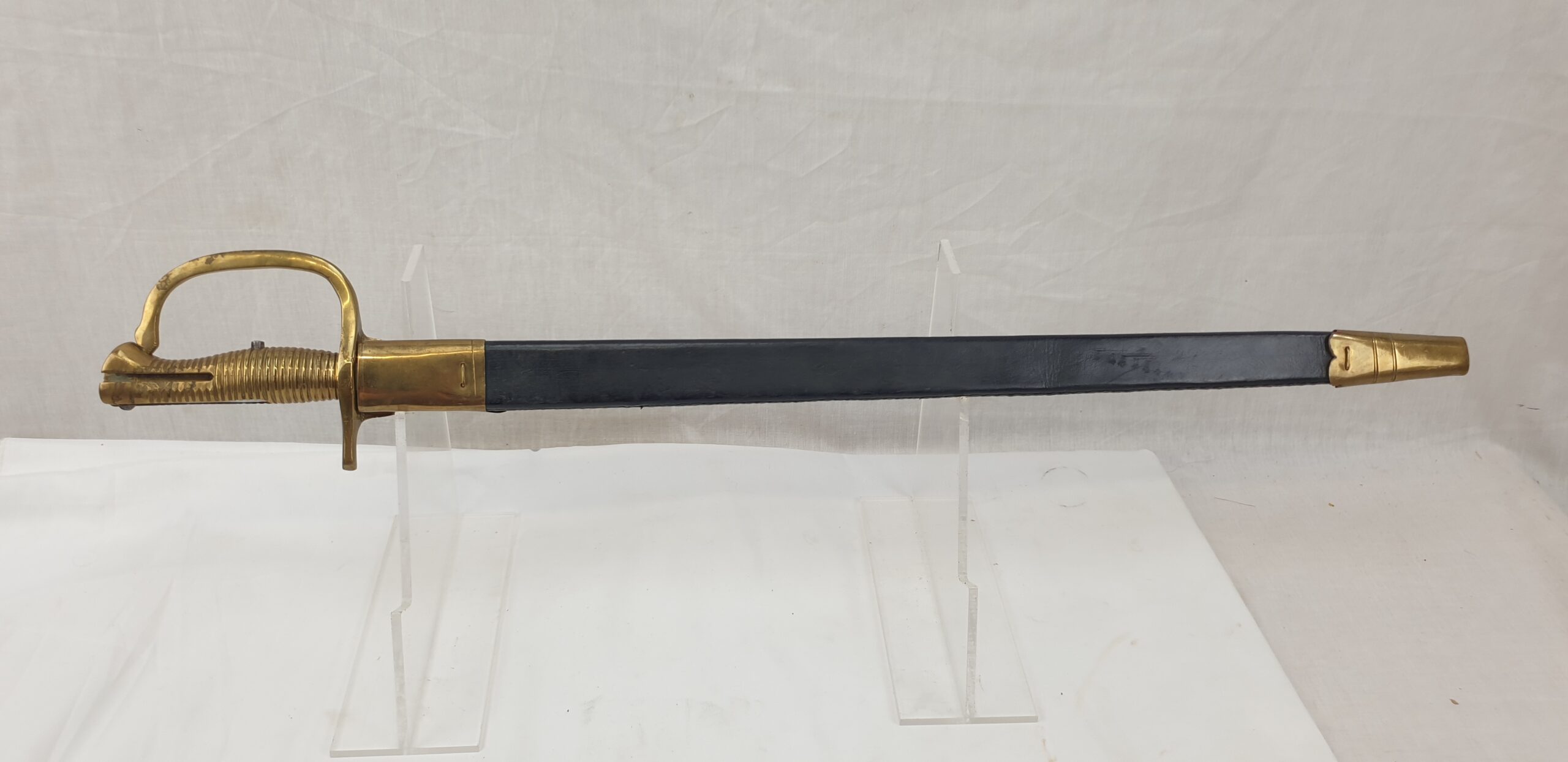 2nd Pattern Baker Rifle Sword Bayonet And Scabbard By Osborn And Gunby - Image 3