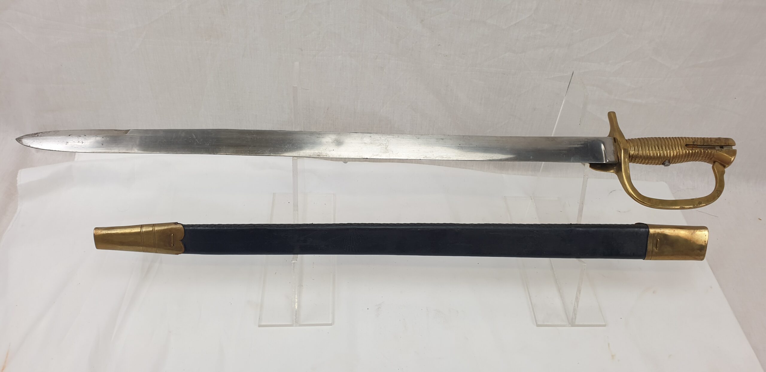 2nd Pattern Baker Rifle Sword Bayonet And Scabbard By Osborn And Gunby - Image 10