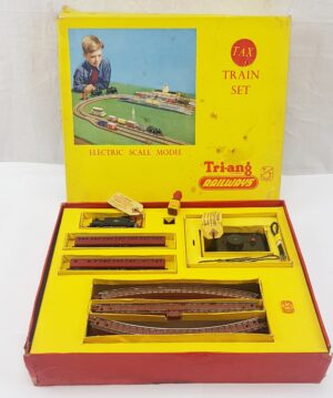 Boxed 1950s Triang Train Set With 47607 Locomotive