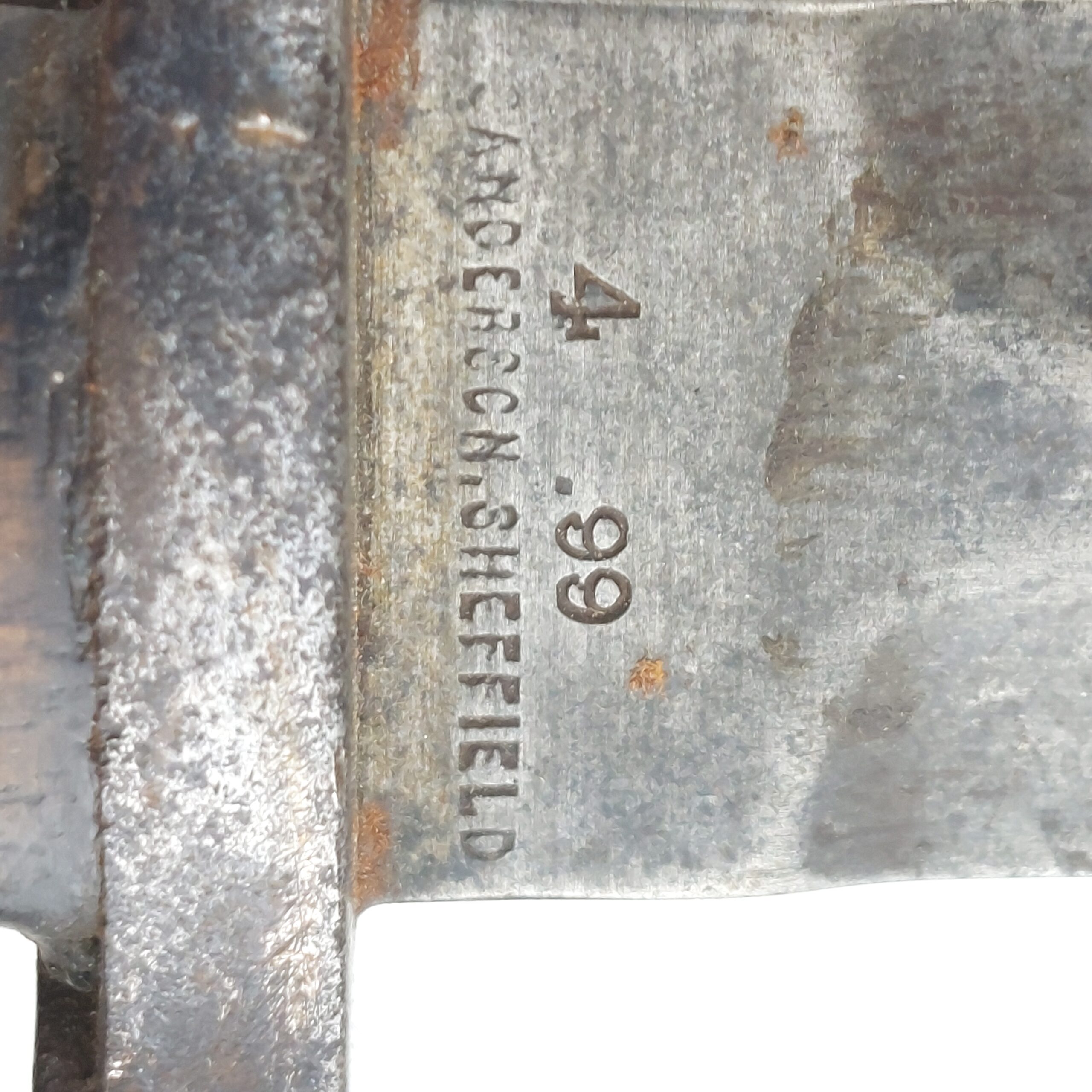 British 1888 Pattern, Mk 1. Type 2, Knife Bayonet by Sanderson, Sheffield. Dated 1899 - Image 10