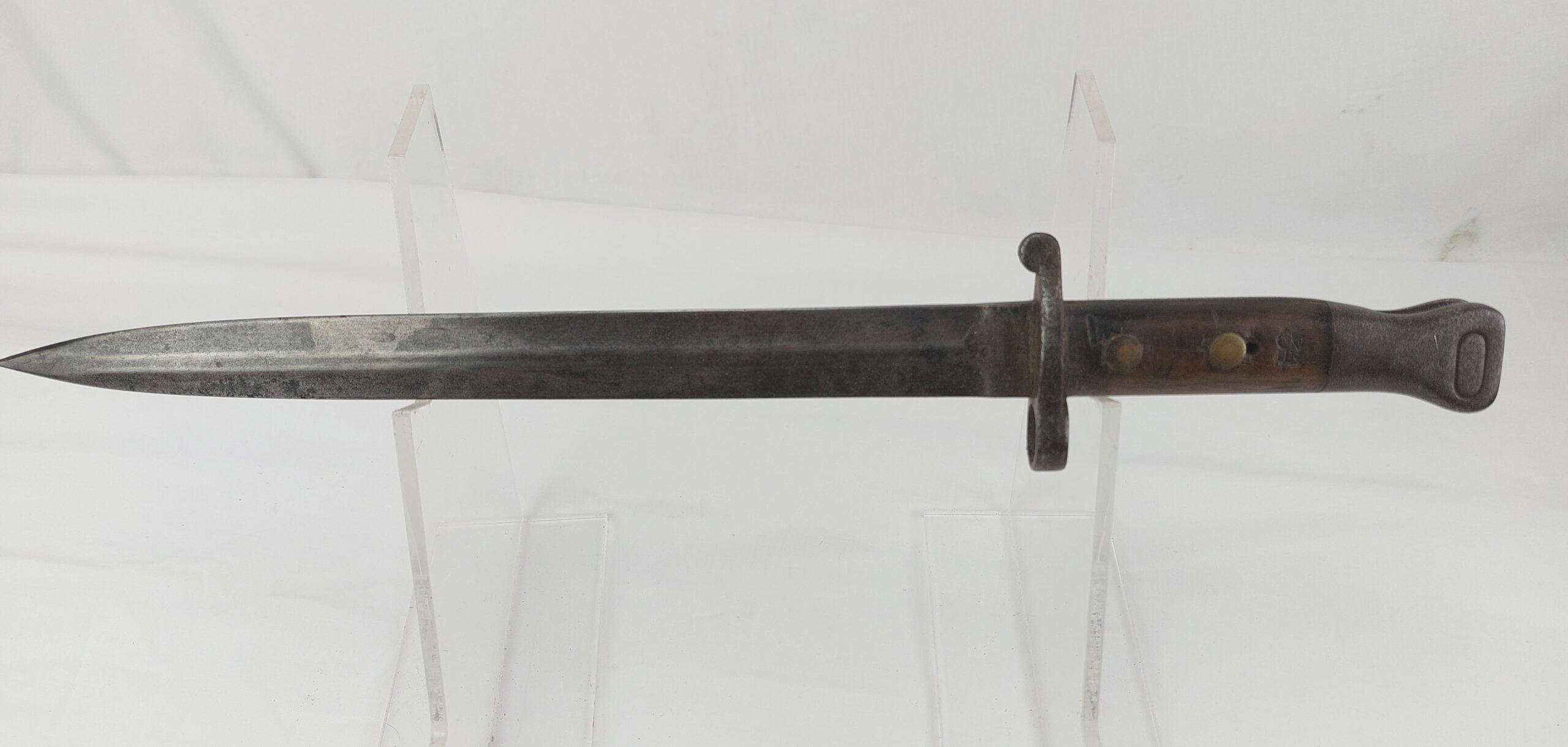 British 1888 Pattern, Mk 1. Type 2, Knife Bayonet by Sanderson, Sheffield. Dated 1899 - Image 5