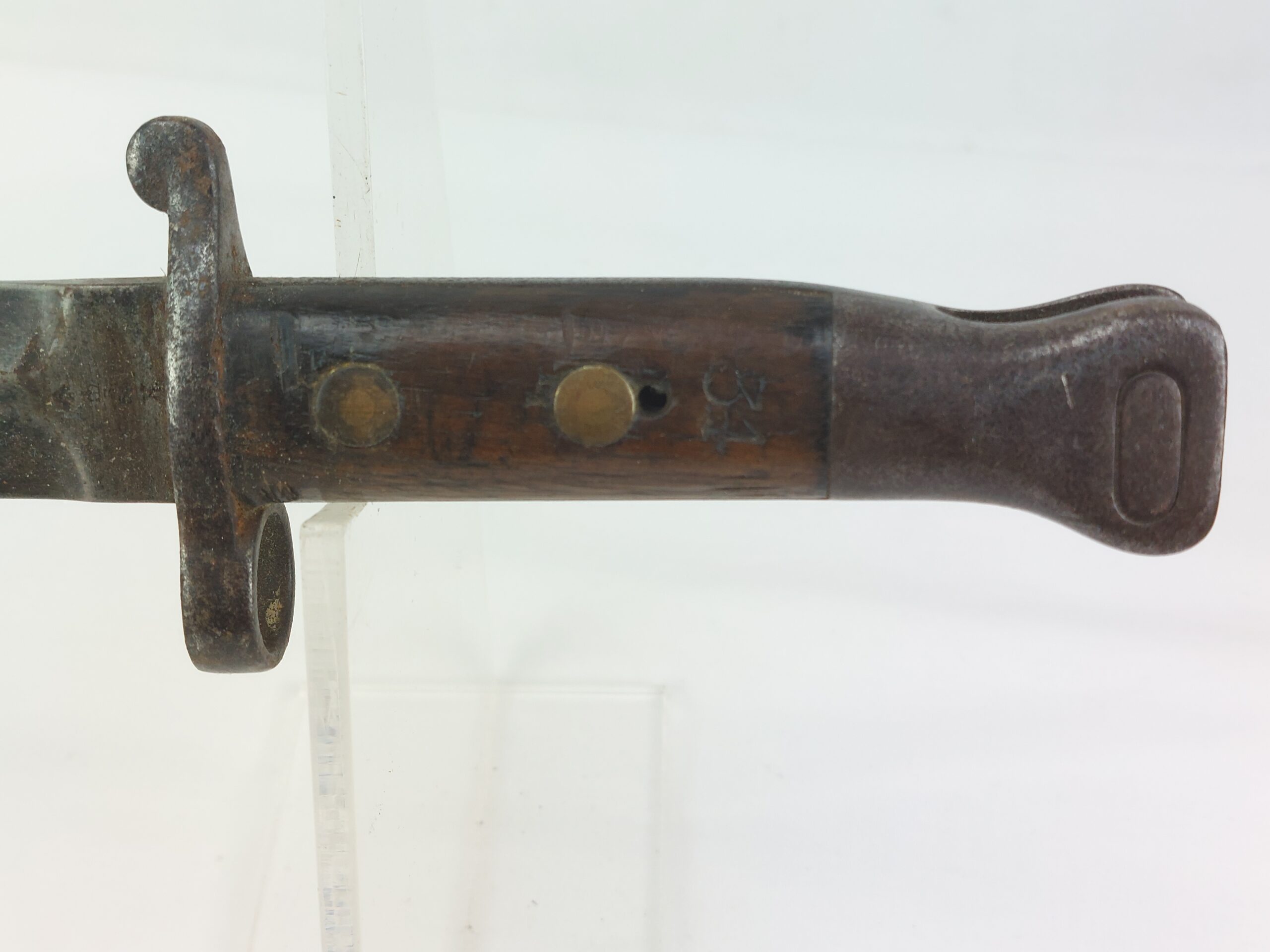 British 1888 Pattern, Mk 1. Type 2, Knife Bayonet by Sanderson, Sheffield. Dated 1899 - Image 6