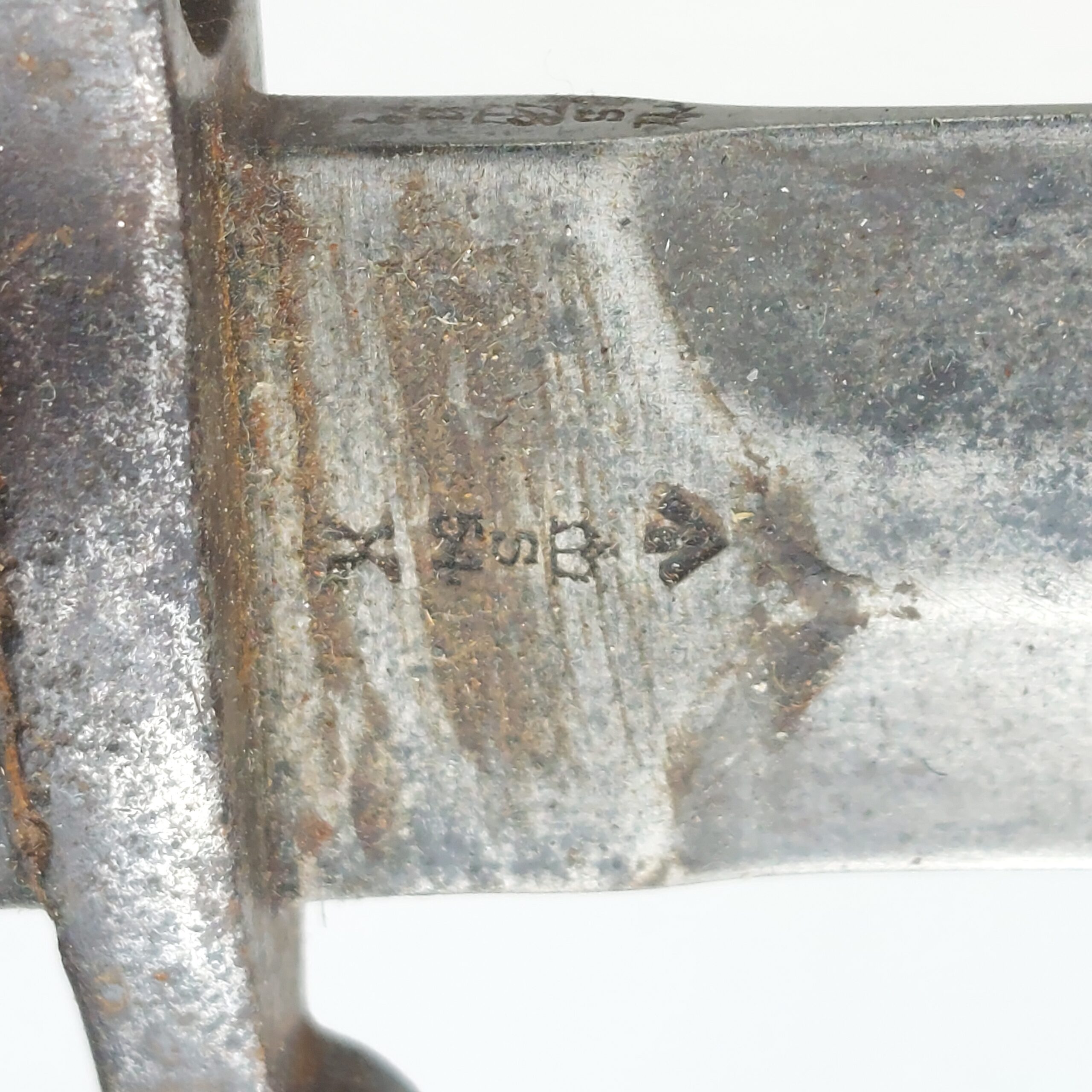 British 1888 Pattern, Mk 1. Type 2, Knife Bayonet by Sanderson, Sheffield. Dated 1899 - Image 9