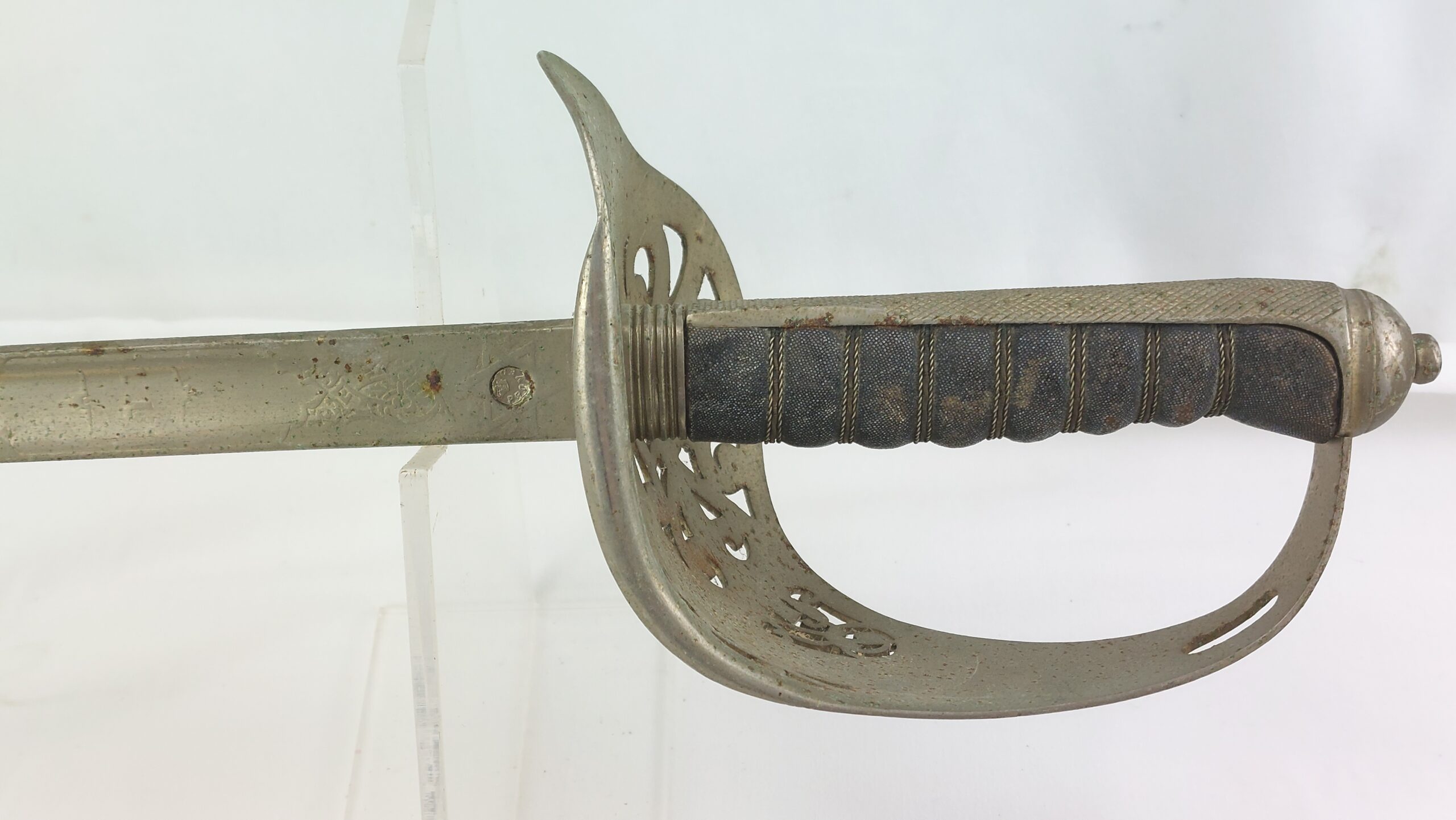 British, 1897 Pattern, Edward VII (1901-1910) Officers Infantry Sword - Image 6