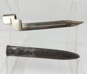 British 1952 No 9 MK1 Socket Bayonet and Scabbard
