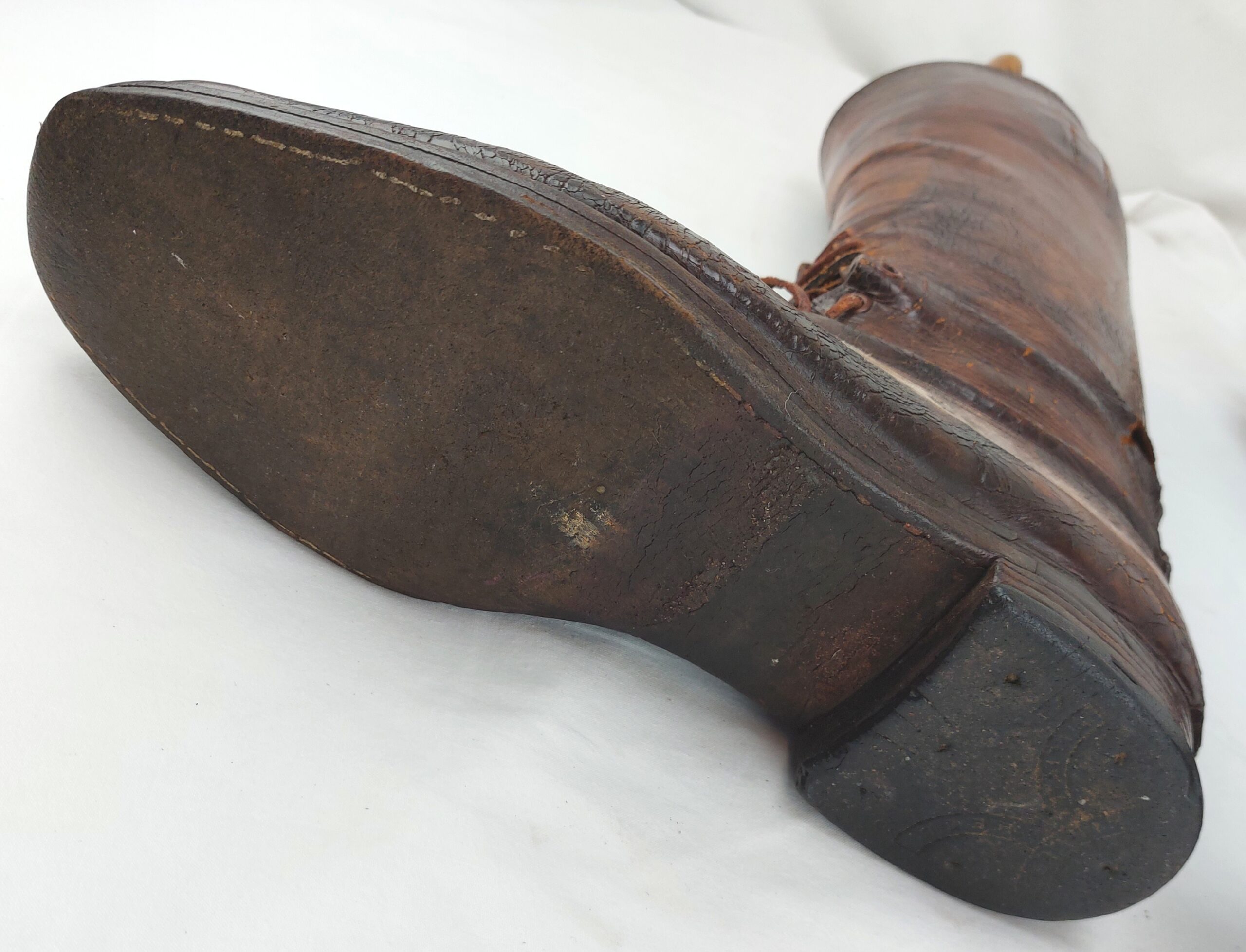 British, WW1, Officers Boots with Original Wooden Lasts/Trees - Image 18