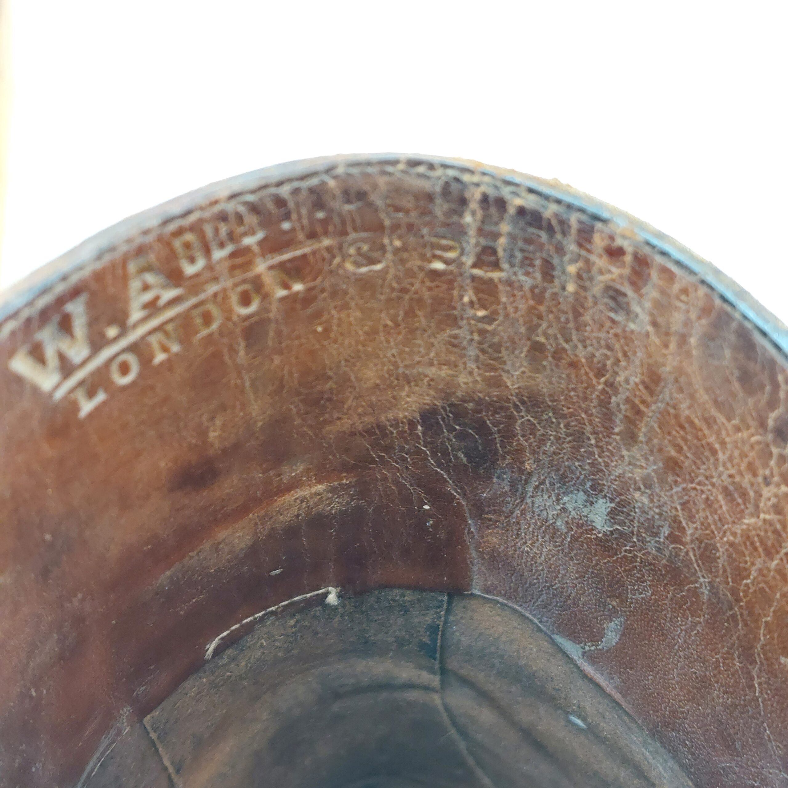 British, WW1, Officers Boots with Original Wooden Lasts/Trees - Image 23