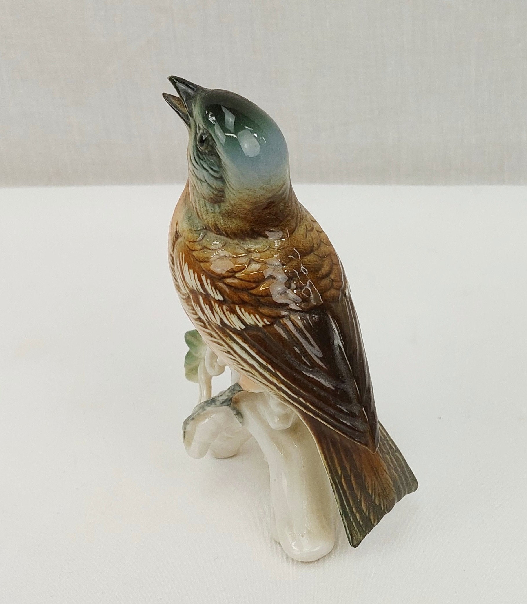 Circa 1950 Karl Ens Ceramic Common Chaffinch Bird - Image 4