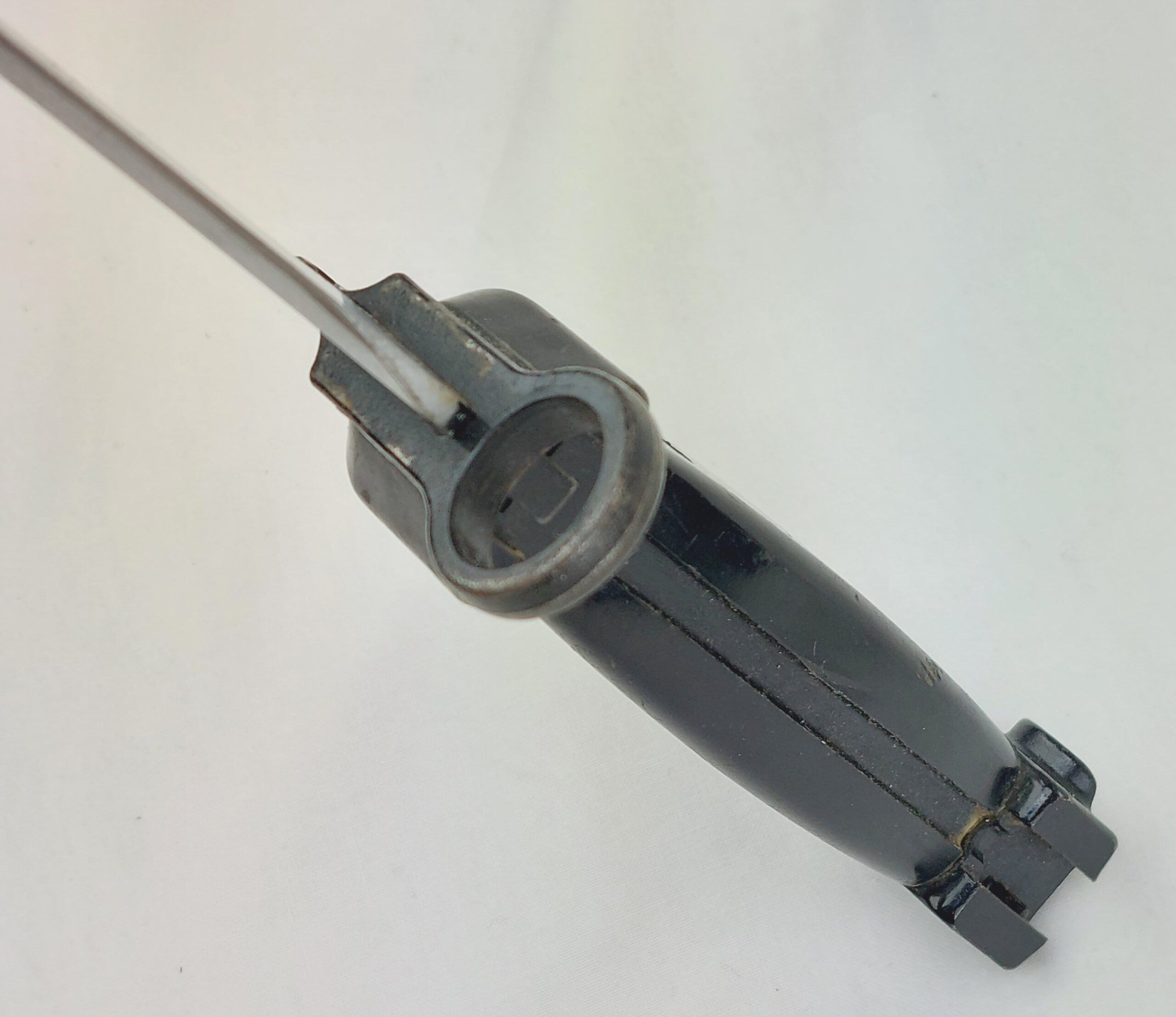 East German AKM Type II Bayonet G36 Conversion and Scabbard. 1996. - Image 14