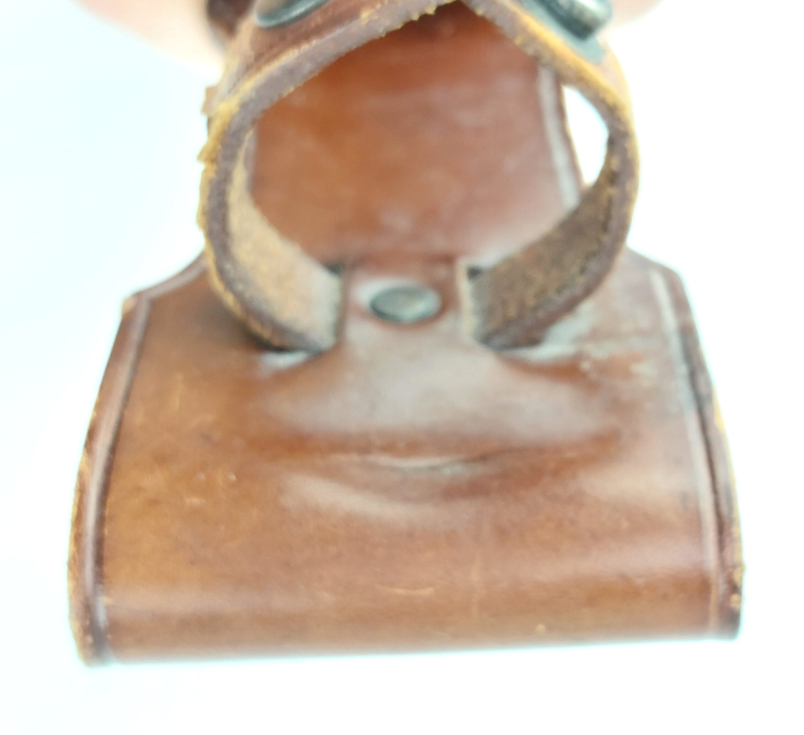 Immaculate Bowie Knife with Warthog Logo and Leather Sheath - Image 23