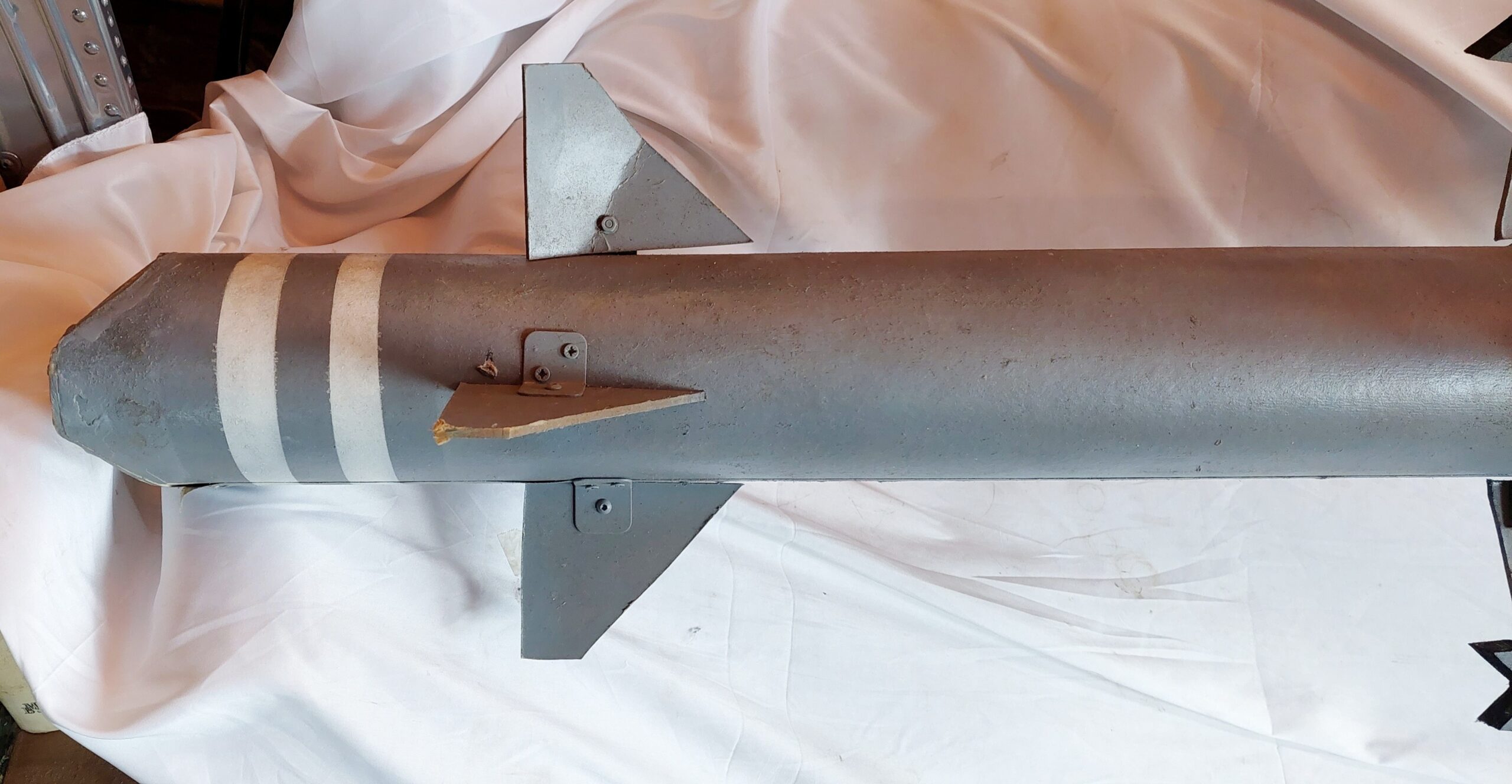 Inert Replica Of A British Rapier Missile In Grey - Image 8