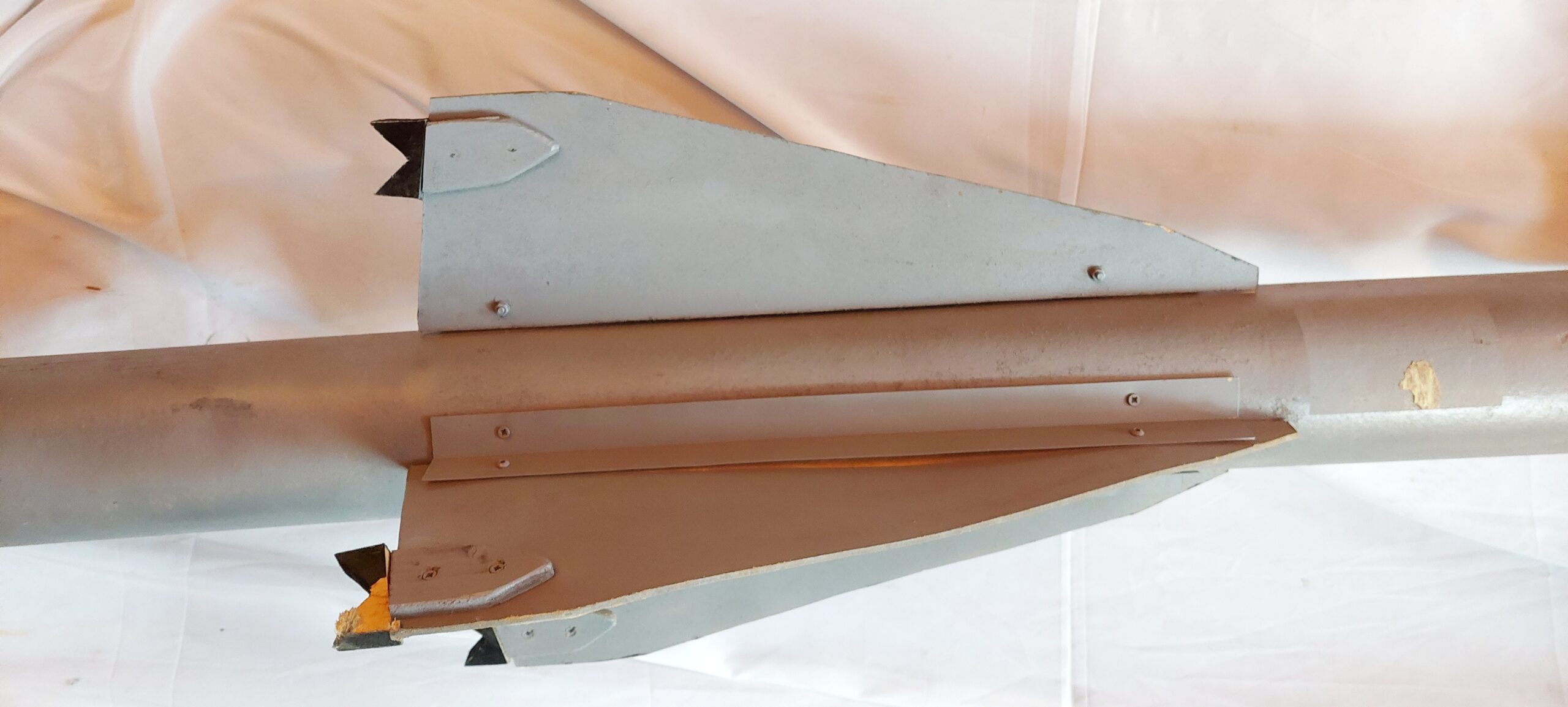 Inert Replica Of A British Rapier Missile In Grey - Image 2